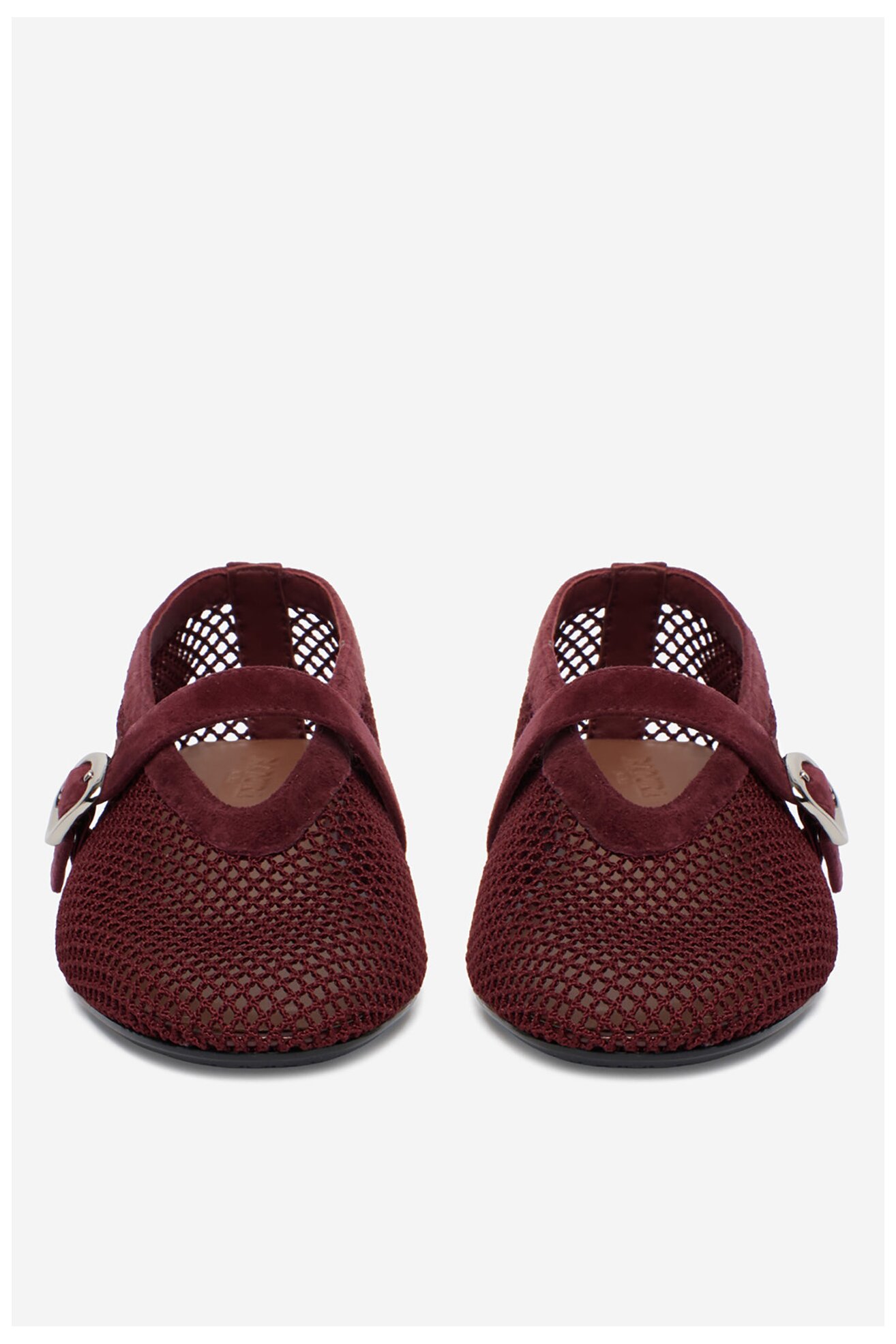 Балетки Badura MIMOSA-SLT-24067P-52 БОРДОВИЙ