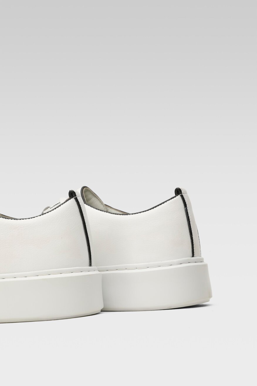 
                Gino Rossi - Skórzane sneakersy pastelowe - 5904248415532