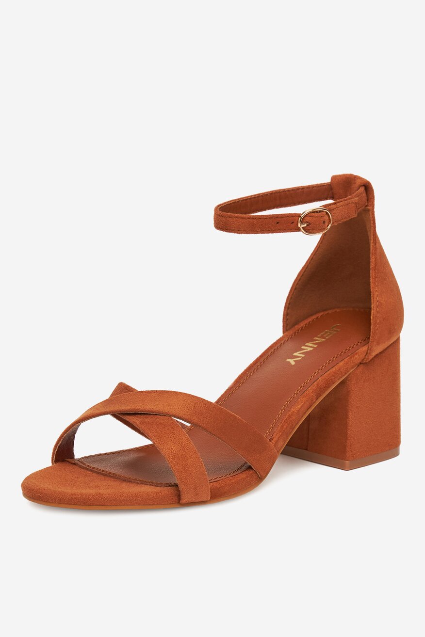 
                Jenny - Sandały na słupku - 5903698176093