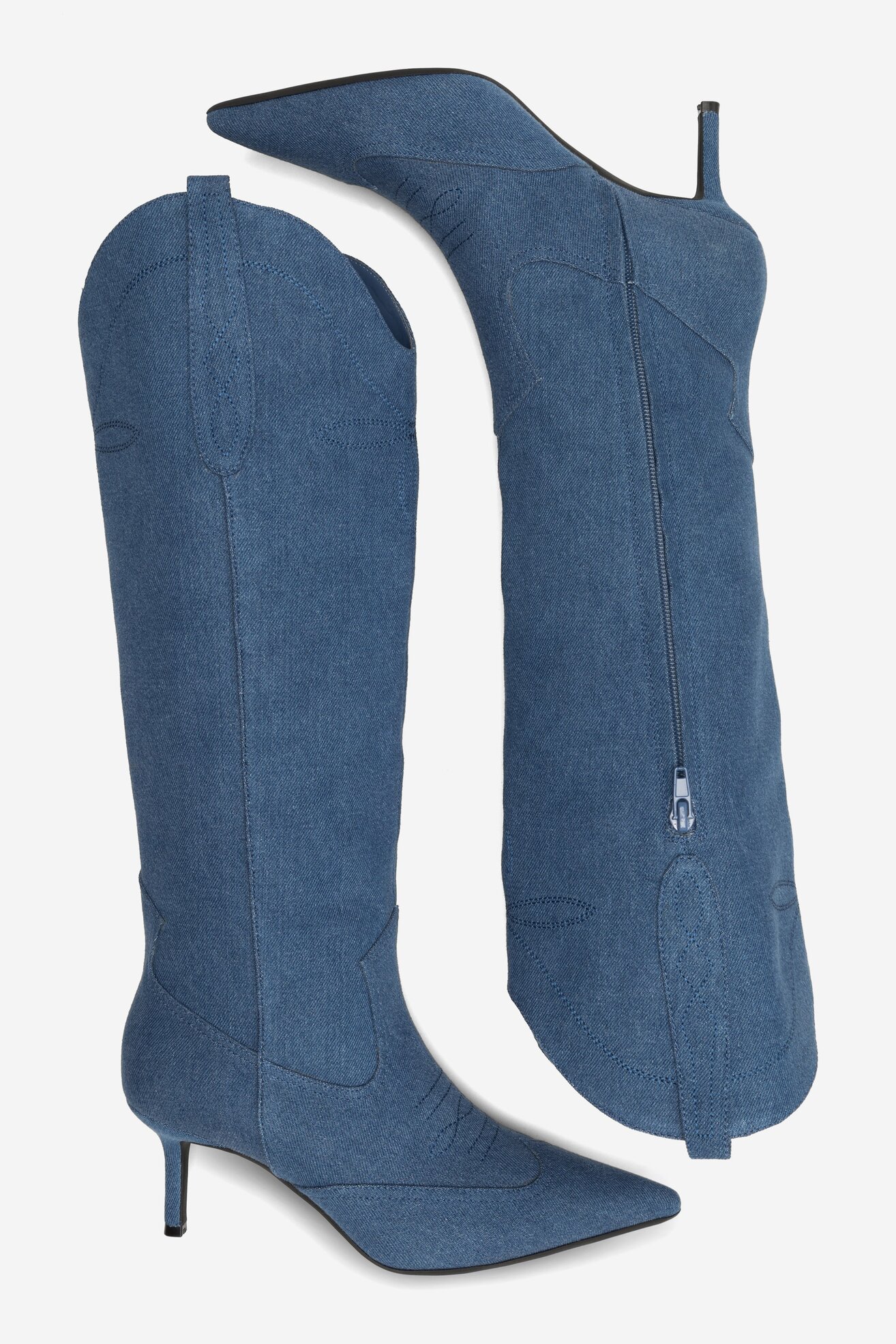 Kozačky NINE WEST ZARIYA 909001D DENIM