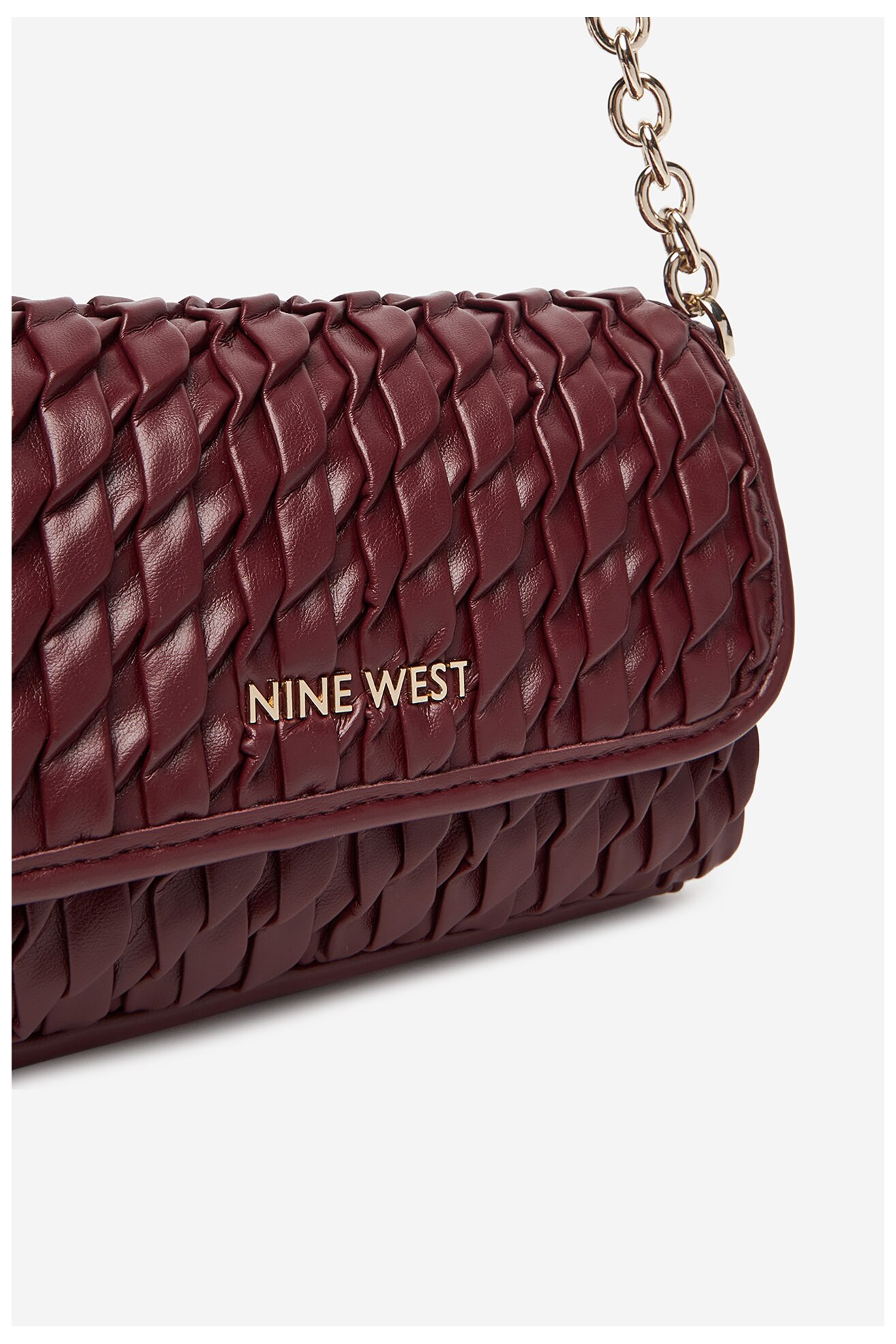 Torebka NINE WEST CEO-DAKOTA-I-LDA8006 Bordowy