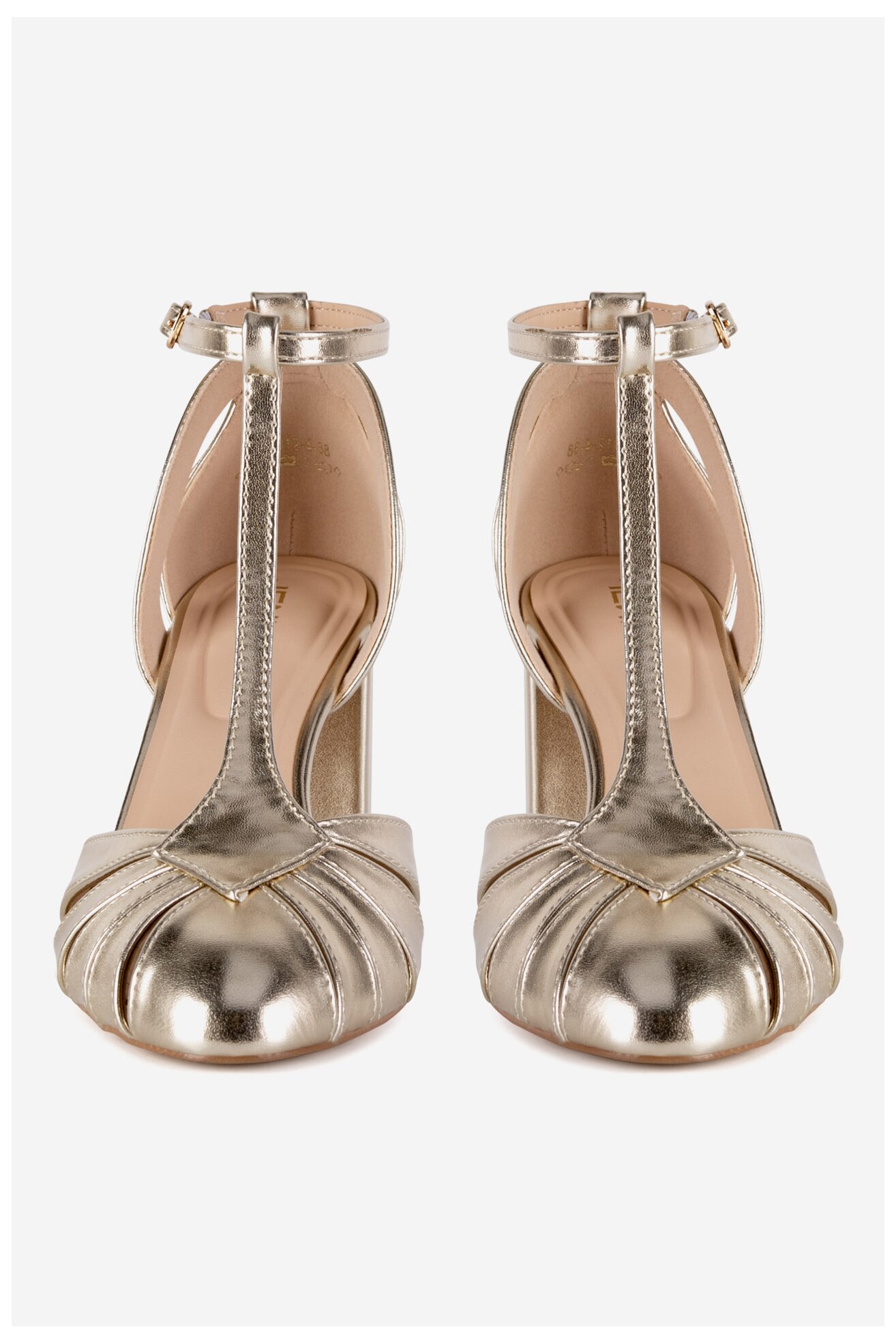 Елегантни обувки Jenny LH24012-4 ЗЛАТИСТ