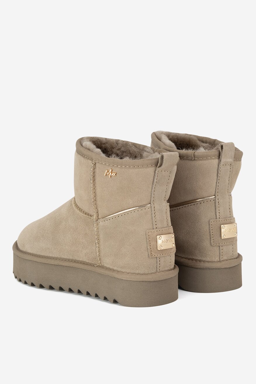 
                Kotníková obuv Mexx TMAVĚ BÉŽOVÁ - 5905588940678