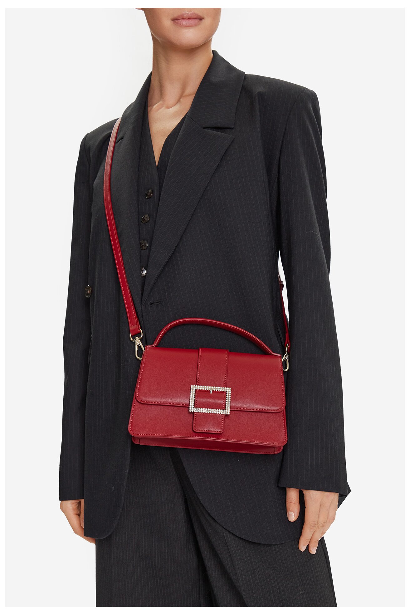 Дамска чанта NINE WEST CEO-MISSISIPI-III-KY159 ЧЕРВЕН