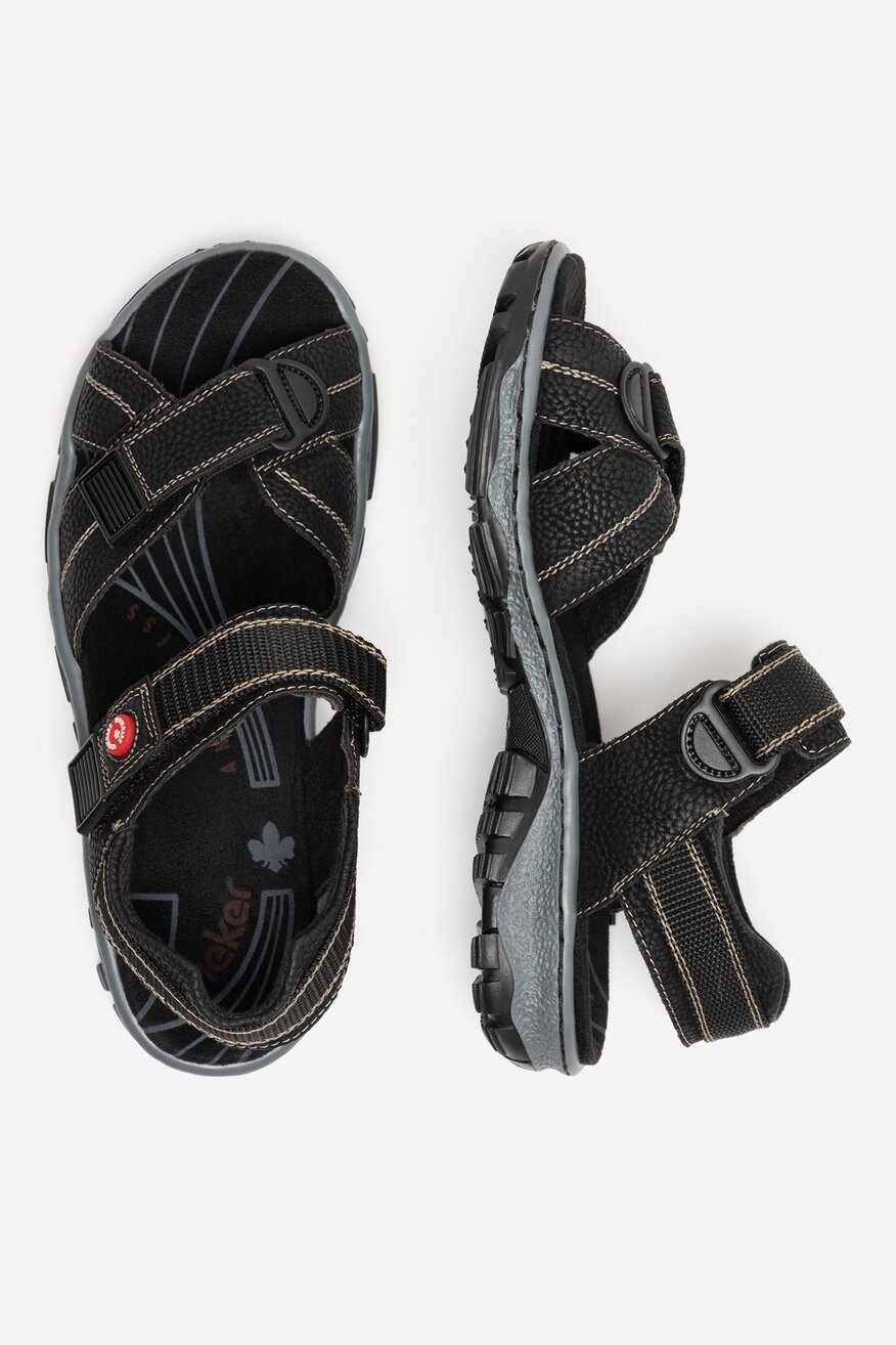 Rieker - Sandały sportowe na rzepy - 2230056233109