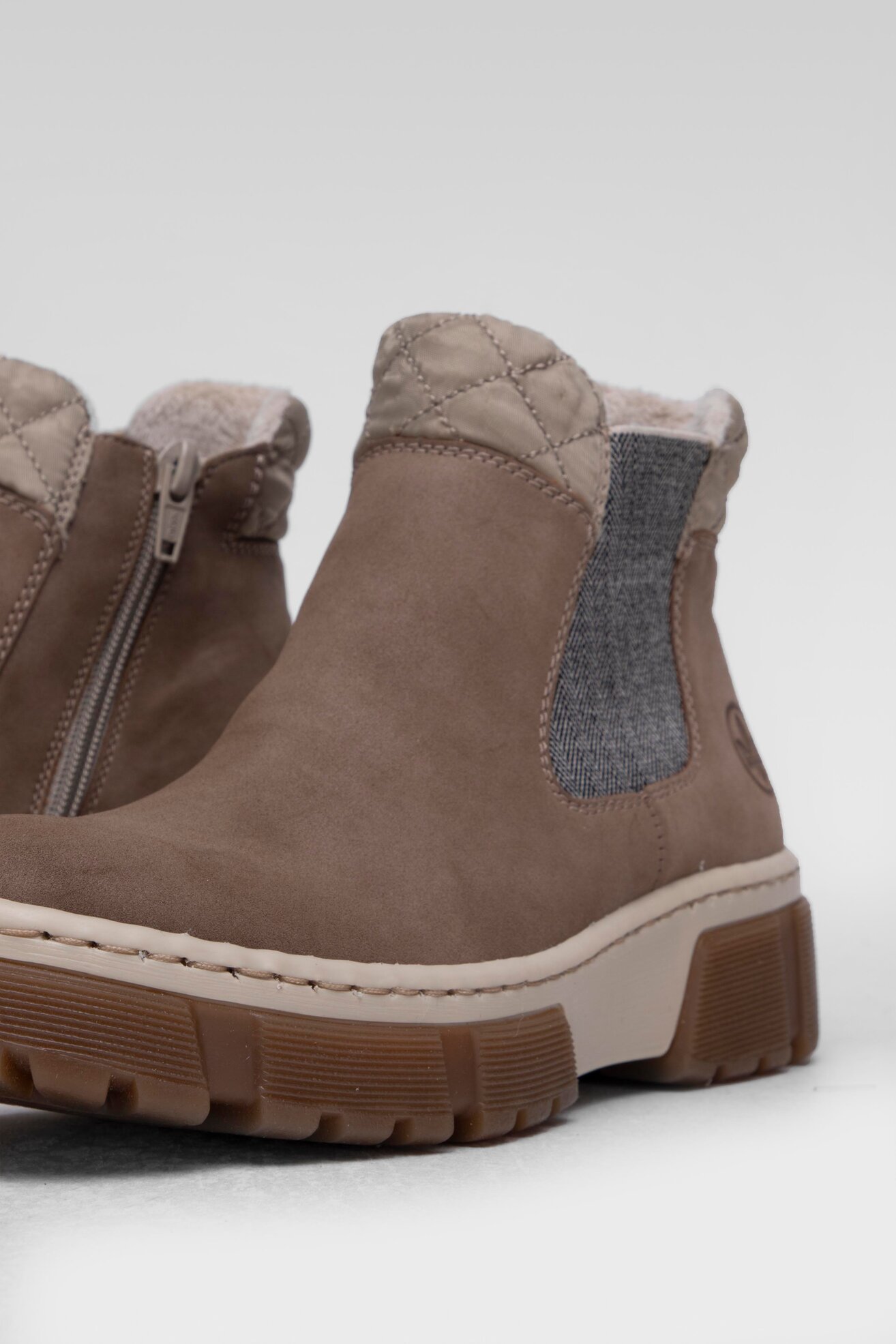 Botki Rieker X8674-64 Beżowy