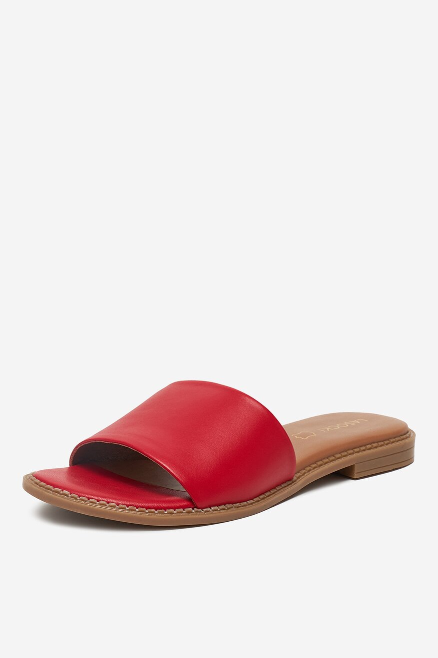 
                Lasocki - Klapki skórzane - 5906751146200