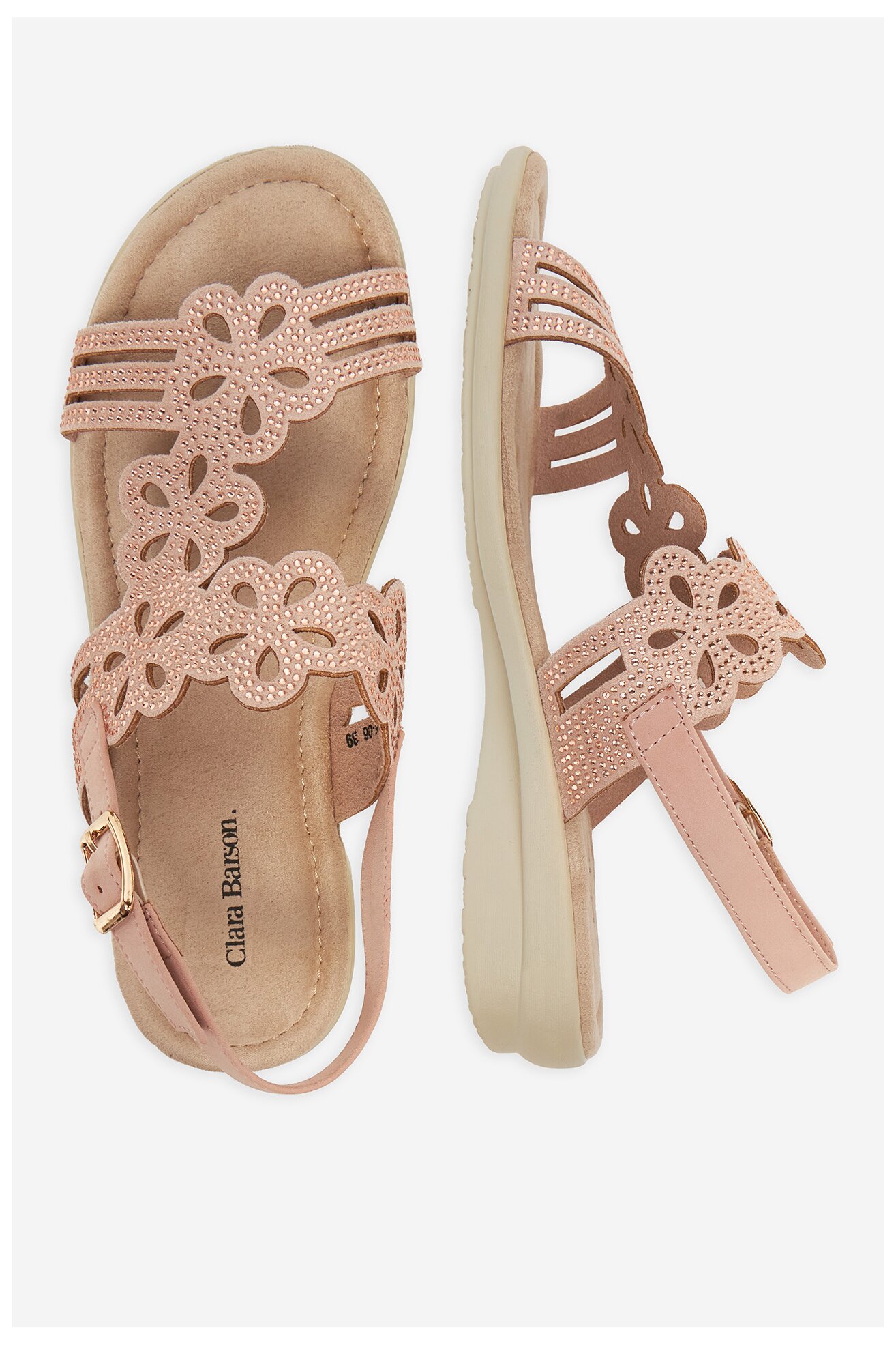 Sandały Clara Barson WSXD015-06 Różowy