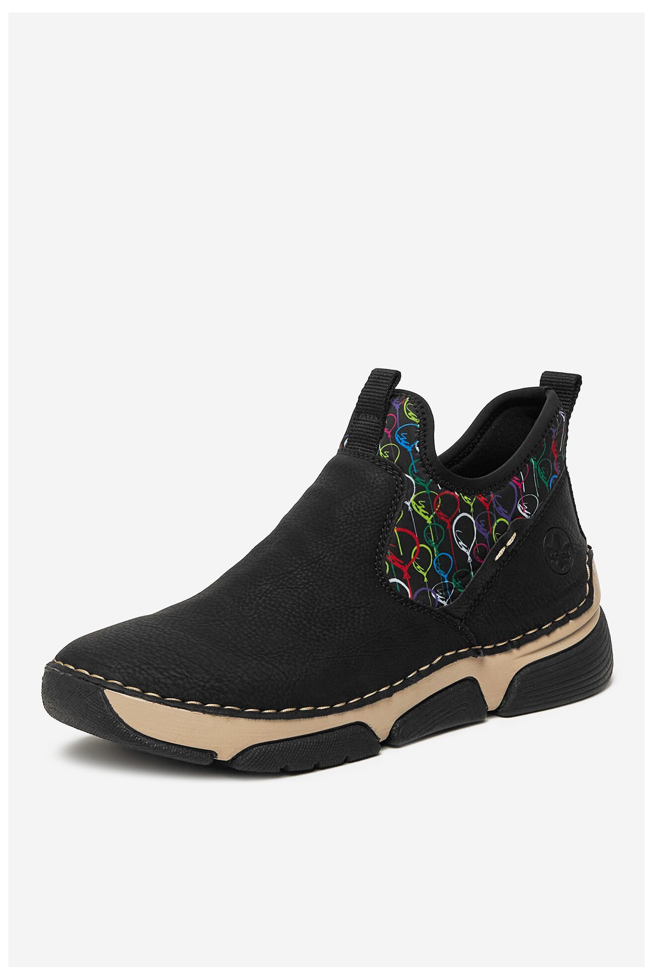 Ghete Rieker 45957-00 NEGRU