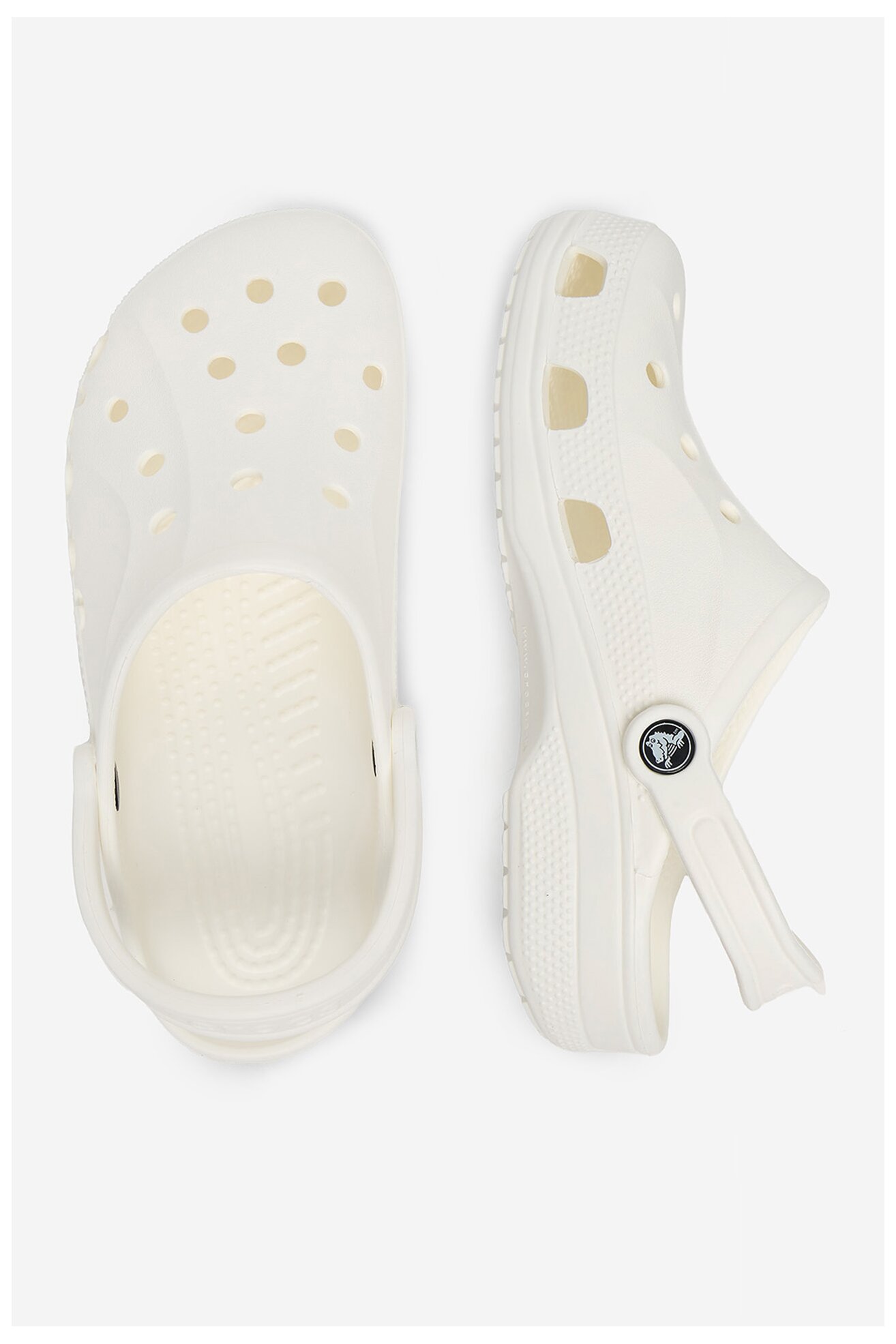 Șlapi pentru bazin Crocs WB-BAYA CLOG 10126-100 ALB