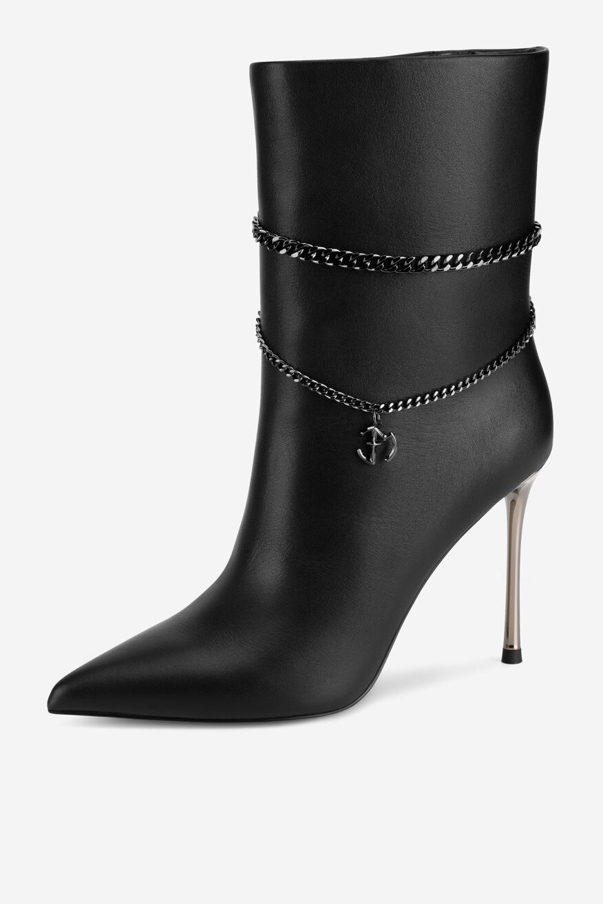 
                Bokacsizma EVA MINGE FEKETE - 5905588988366