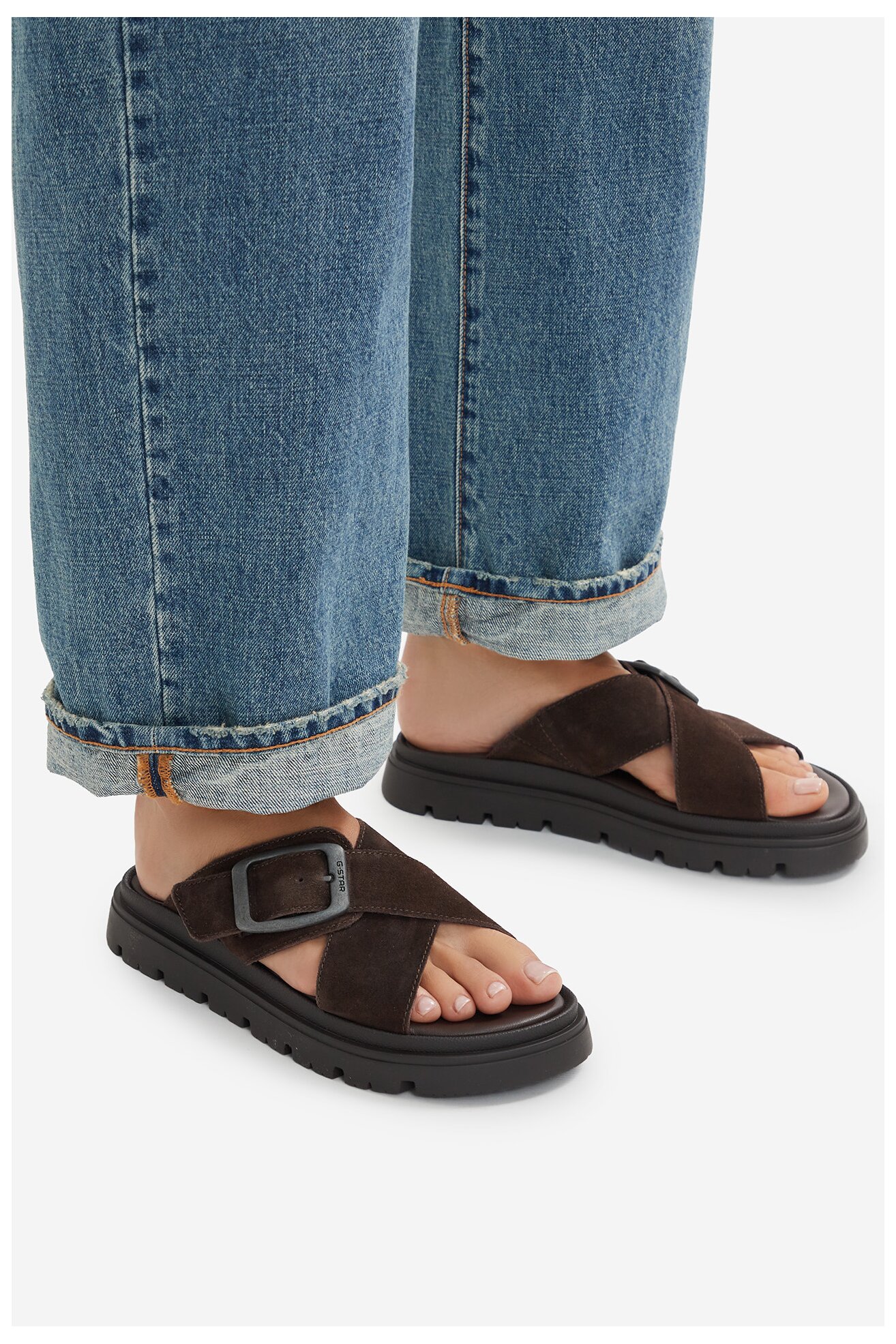 Klapki G-STAR RAW CEO-WI16-MARS-02 Brązowy