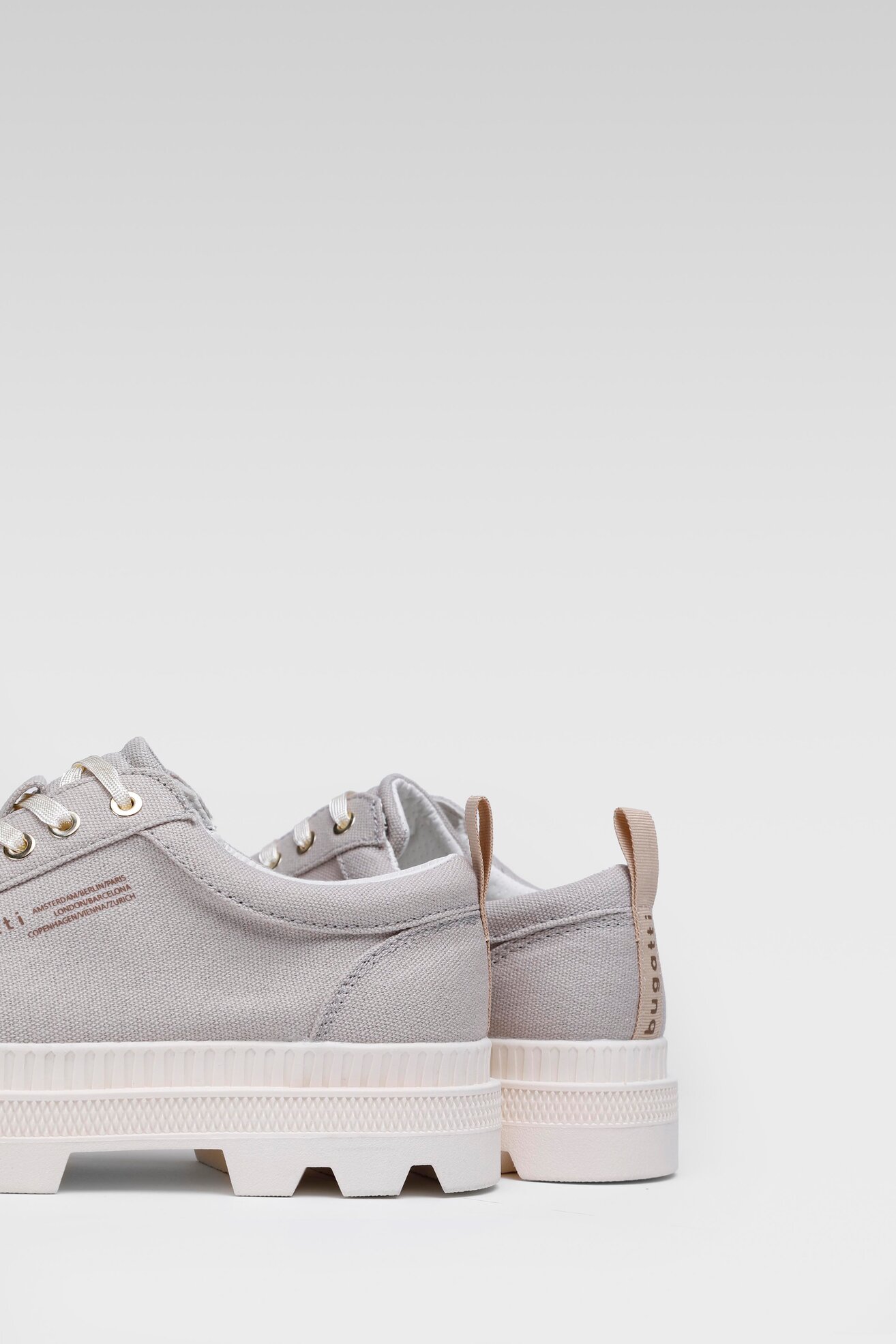 Półbuty Bugatti 431-A6K02-6900-5200 Beżowy