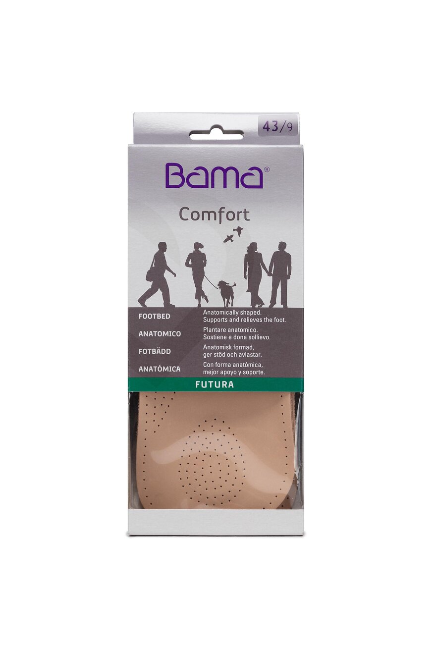 
                BAMA - Wkładki do butów skórzane, Wkładki profilowane skórzane - 4053201001013