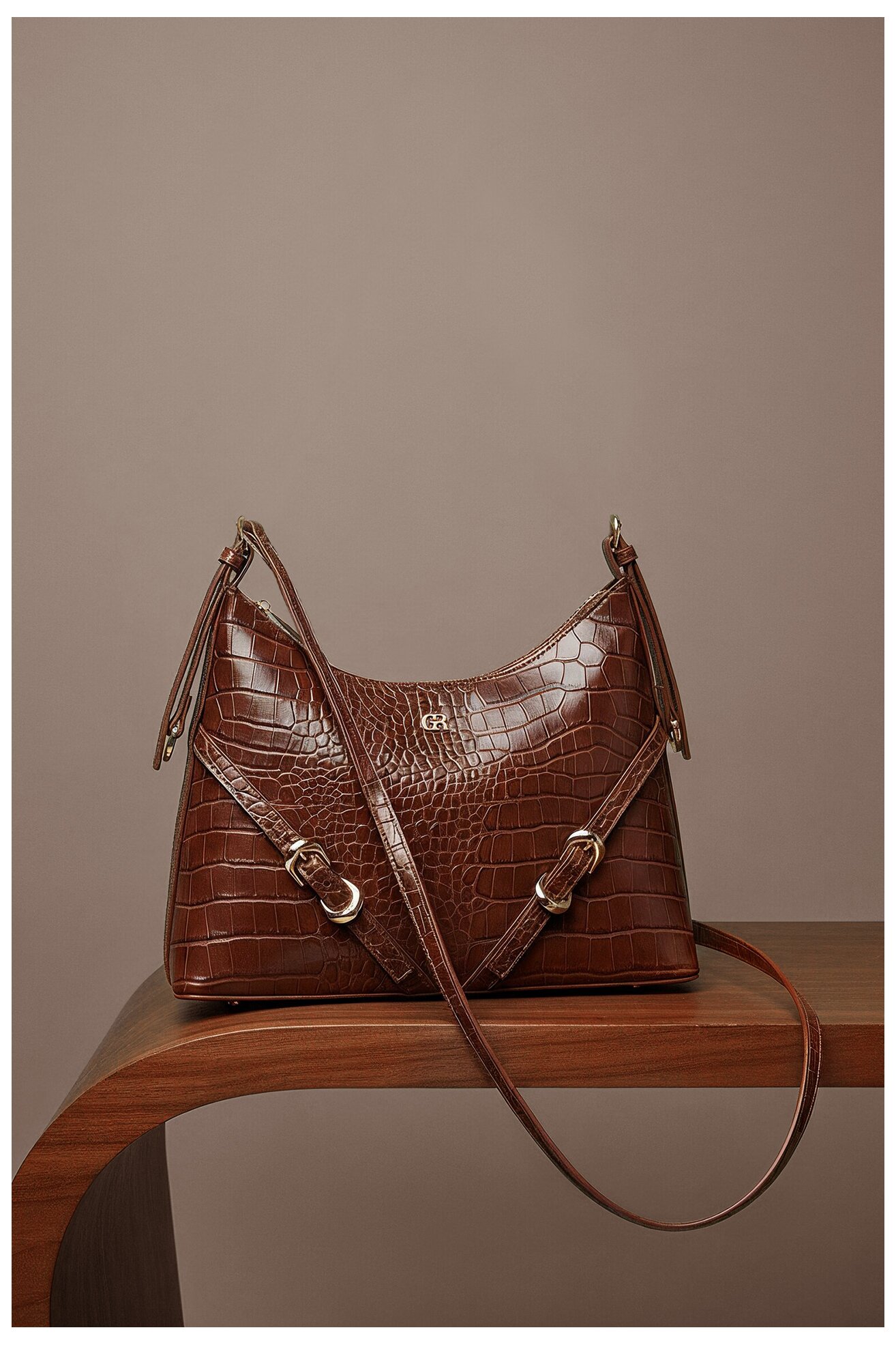 Kézitáska Gino Rossi CEO-ASALA-KQ30A BARNA