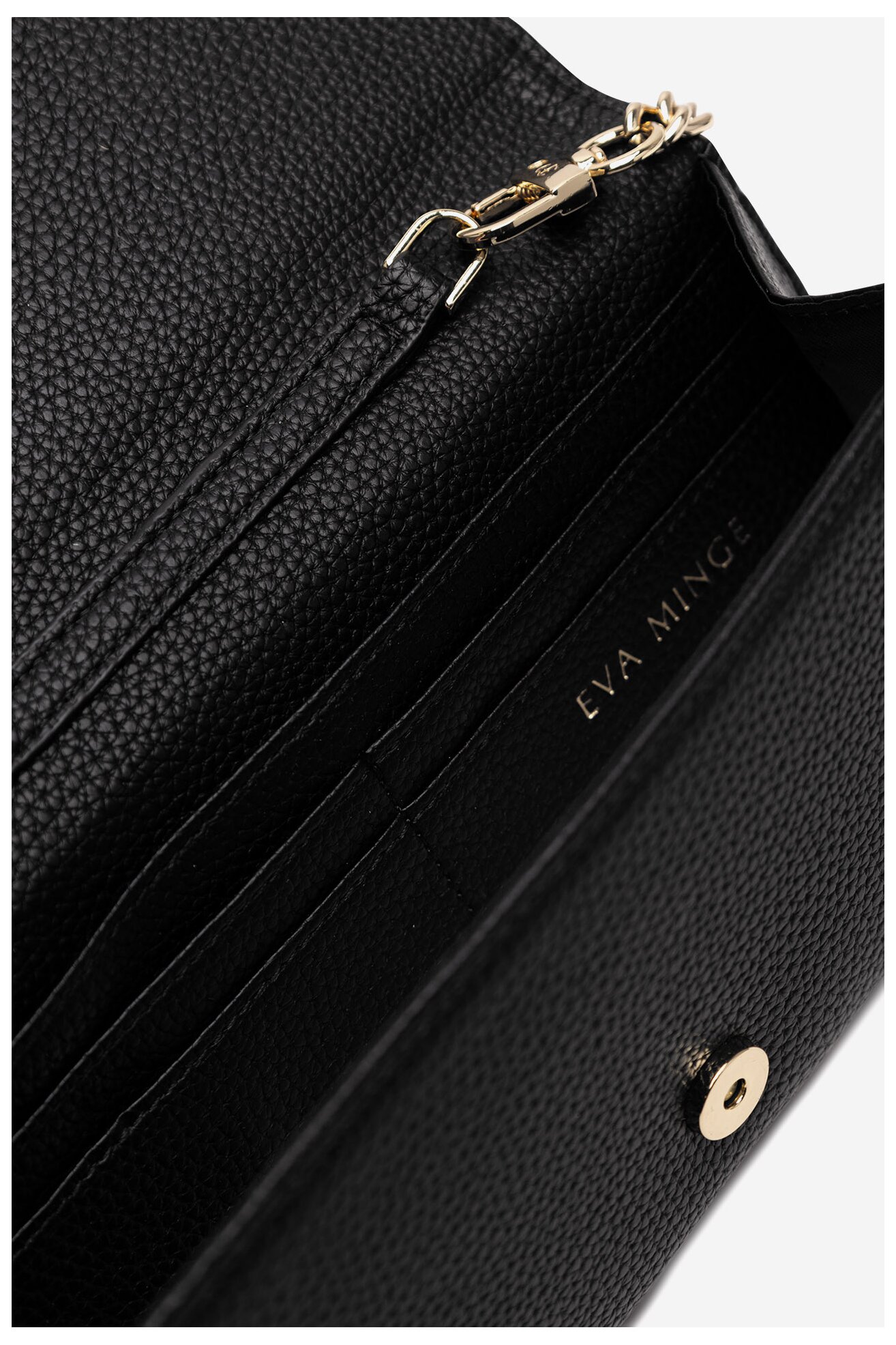 Geantă de mână EVA MINGE DAHLIA-CS10233 NEGRU