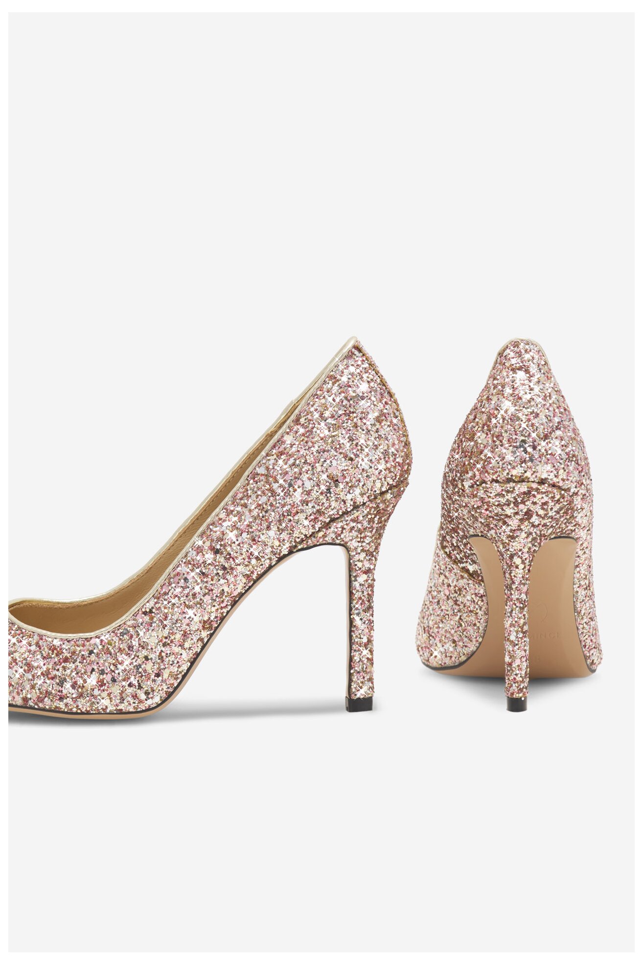 Czółenka EVA MINGE IVERA-V1360-18-3 Złoty