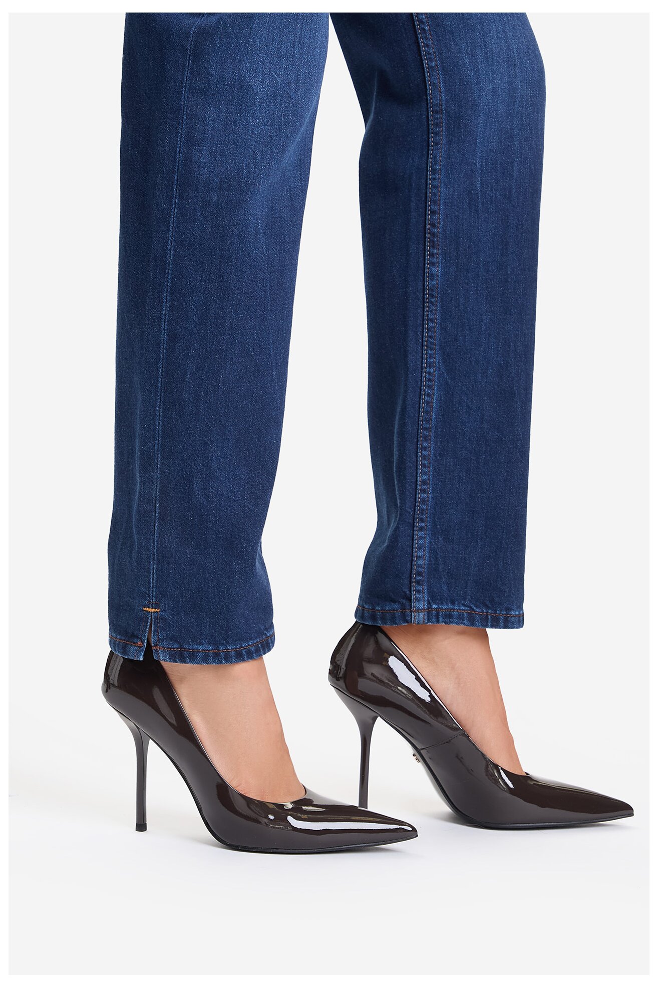 Pantofi cu toc Gino Rossi EO-HANI-V1953-111 MARO ÎNCHIS