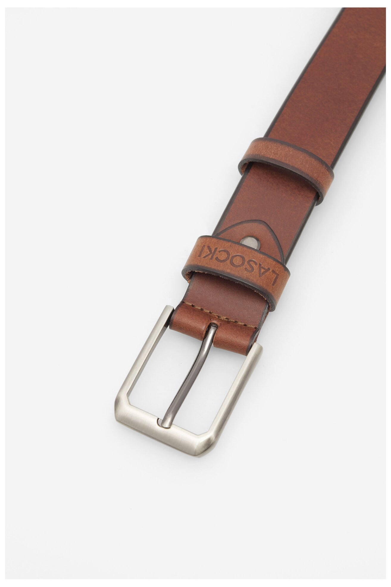 Pasek męski Lasocki 2M2-009-SS24 Brązowy