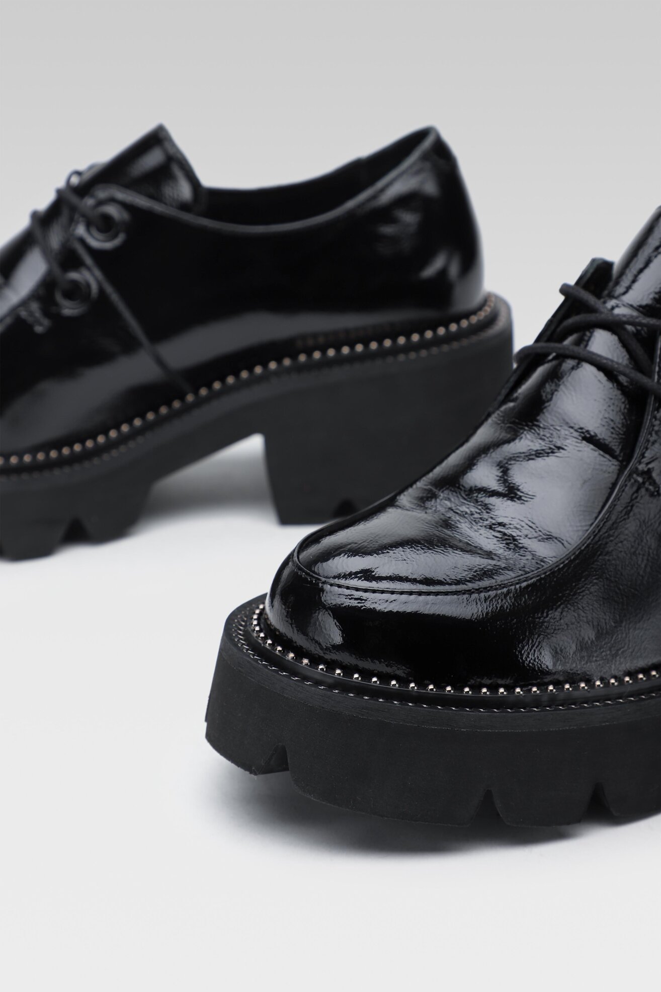 Półbuty Badura 4010 Czarny