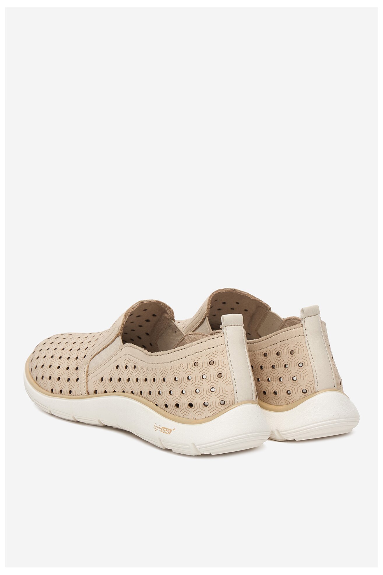 Półbuty Remonte CEO-D3G04-60 Beżowy