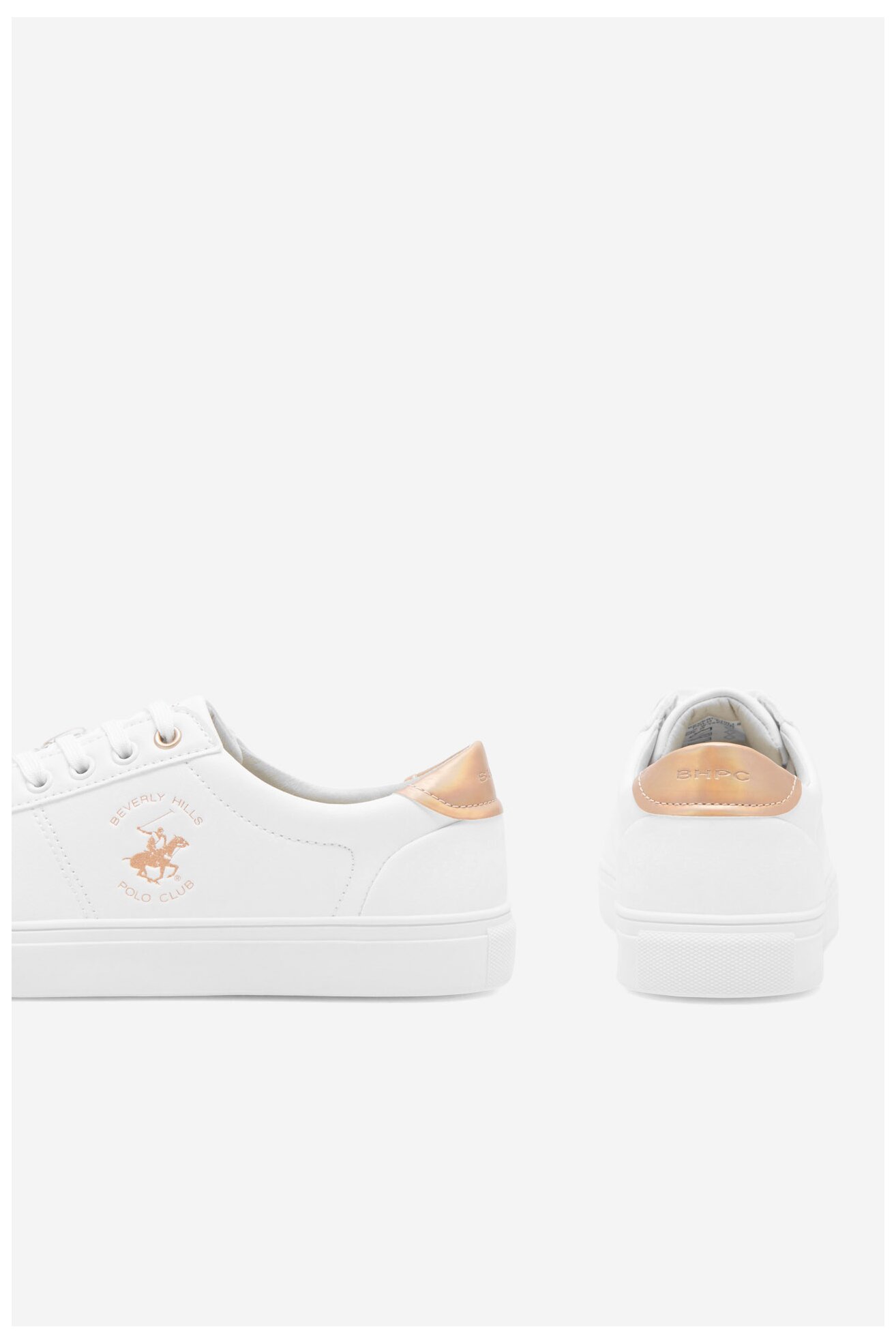 Pantofi pânză Beverly Hills Polo Club W-VSS24013 ALB
