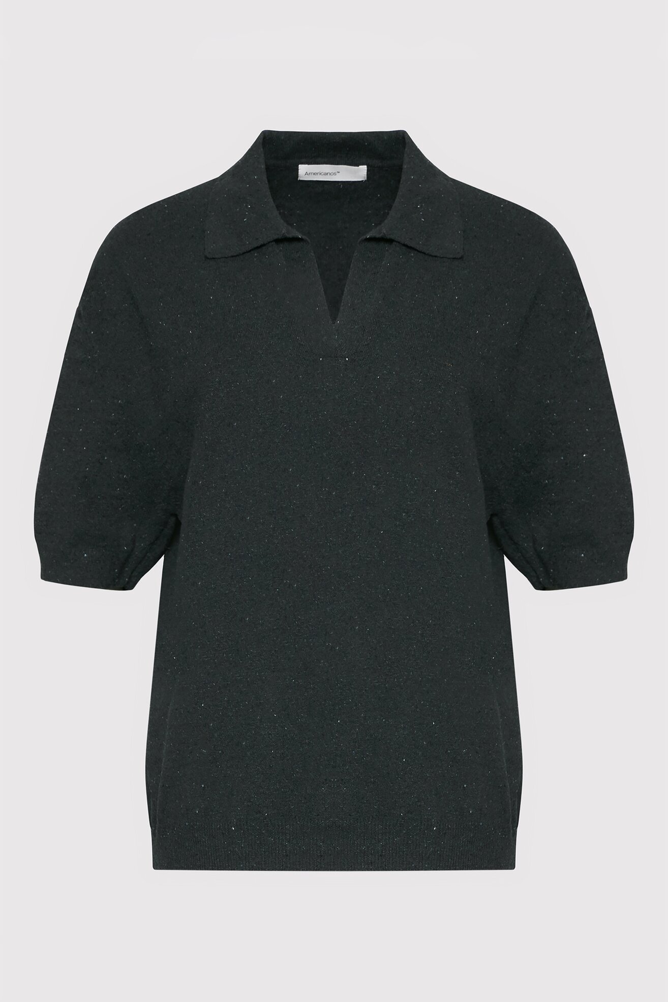 Koszulka polo Americanos AM22POM001 Czarny