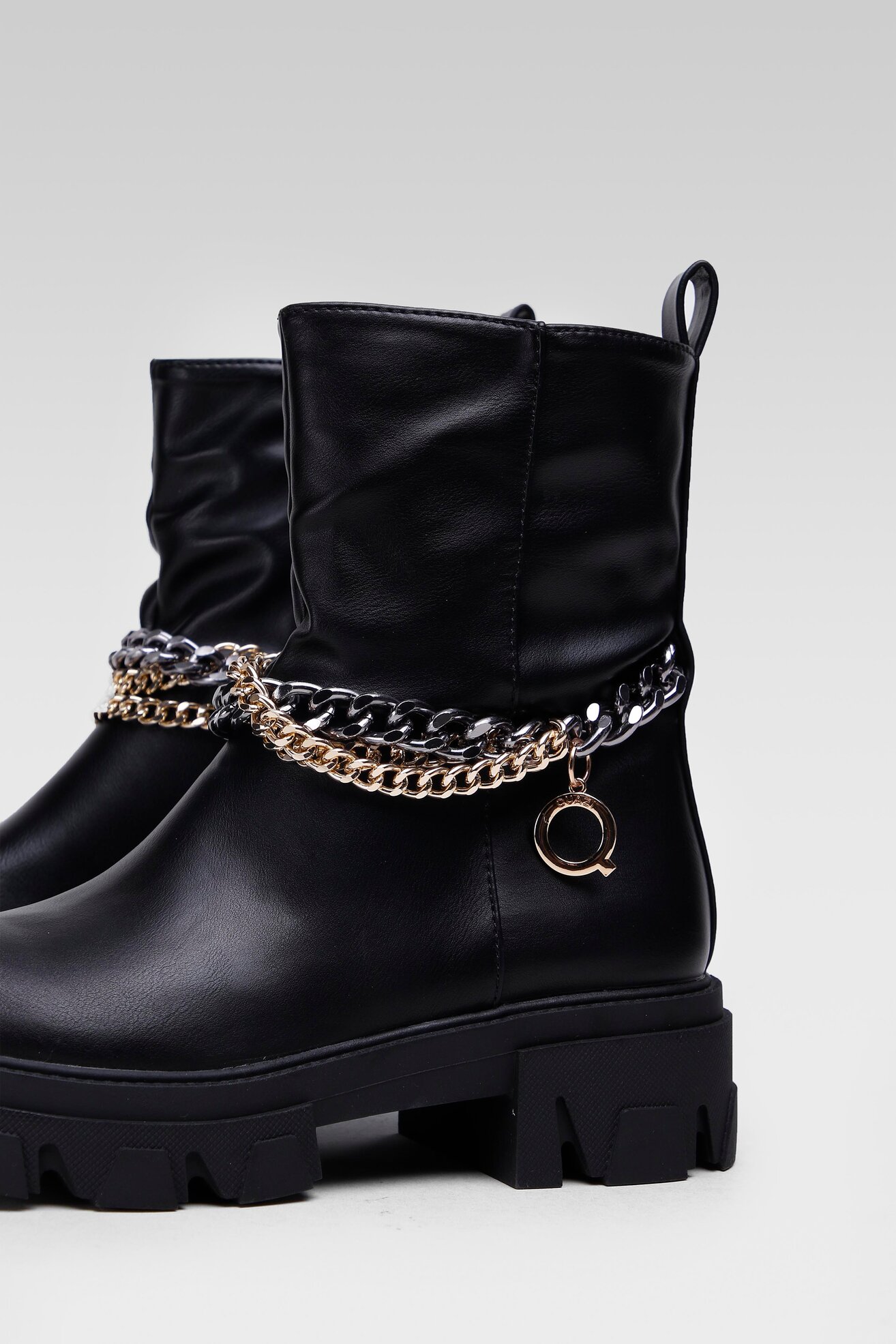 Botki Quazi WS5598-21 Czarny