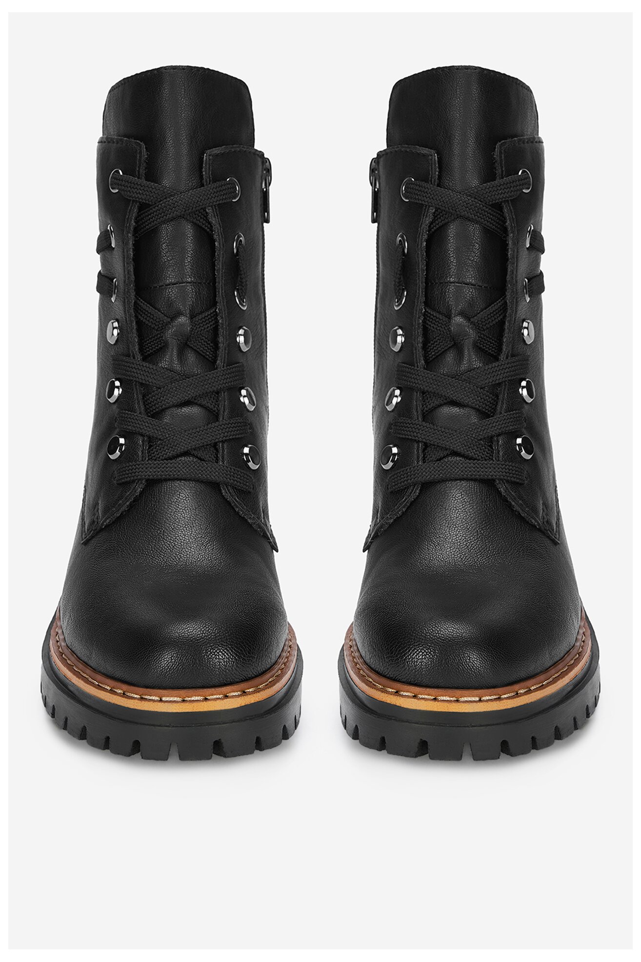 Csizma Rieker 72621-00 FEKETE