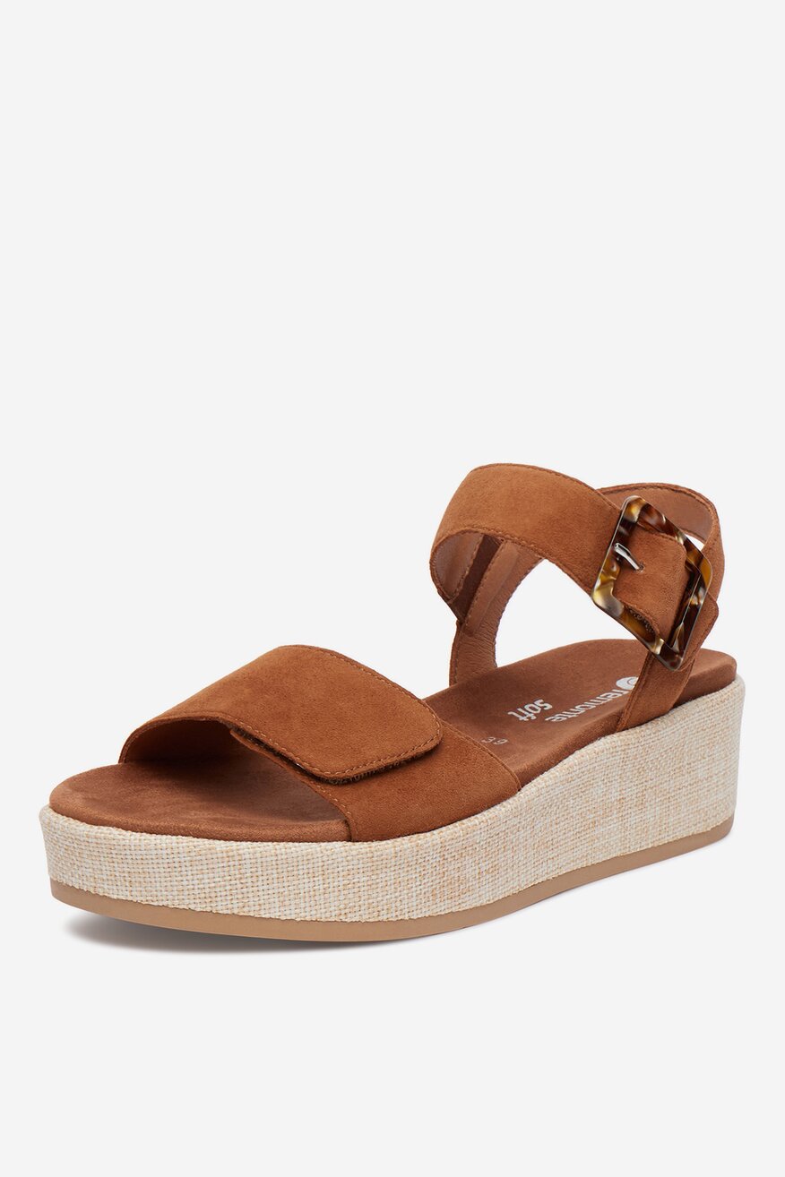 
                Remonte - Sandały skórzane - 5906751790441