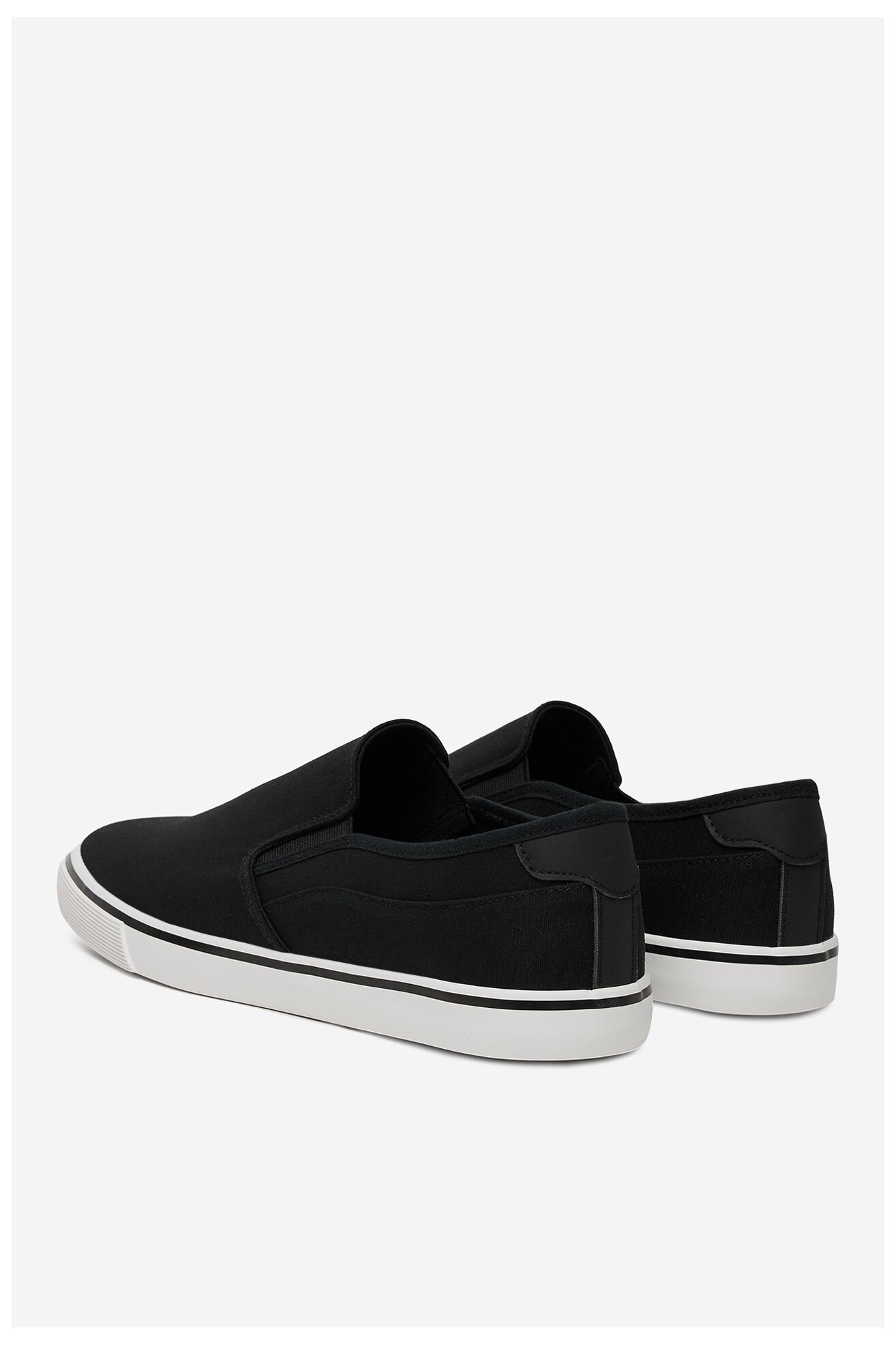 Plátěná obuv Lanetti MS20347-05 ČERNÁ