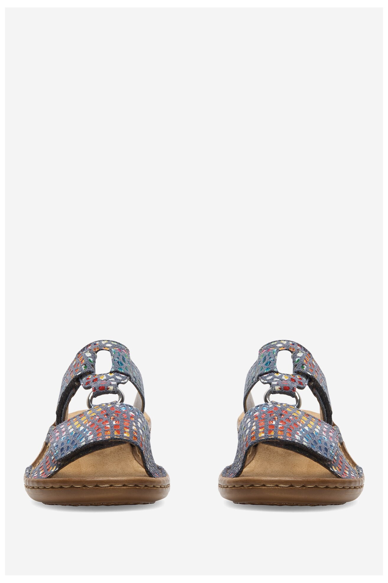 Джапанки Rieker 608P9-10 МИКС