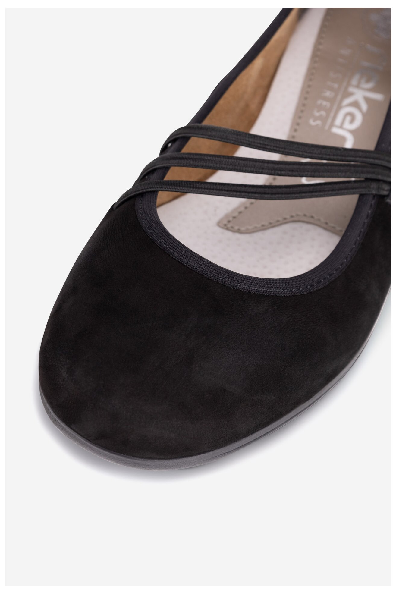 Балетки Rieker L9369-00 ЧОРНИЙ