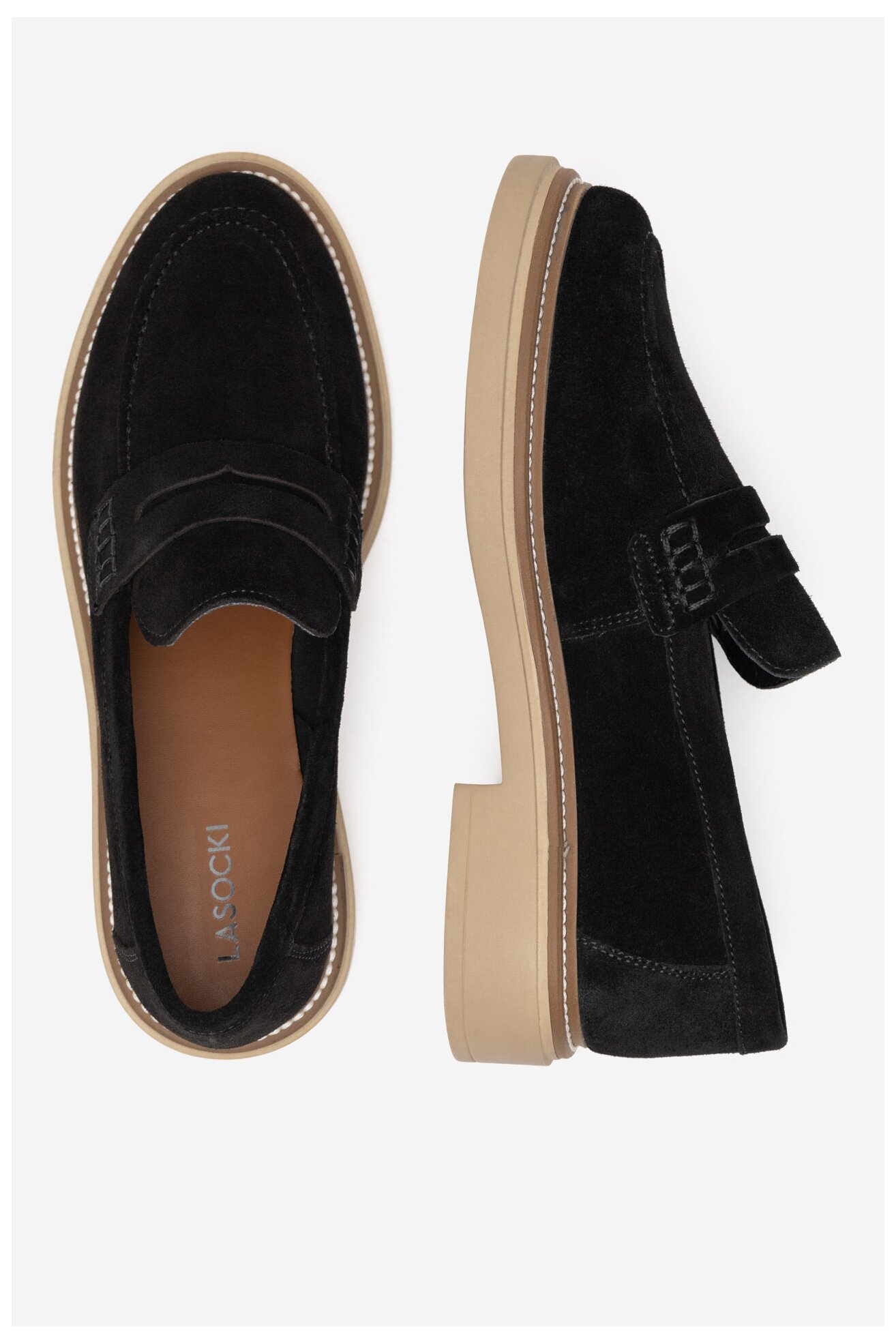 Mokasine Lasocki WI33-CS895-BINGO-01 CRNA