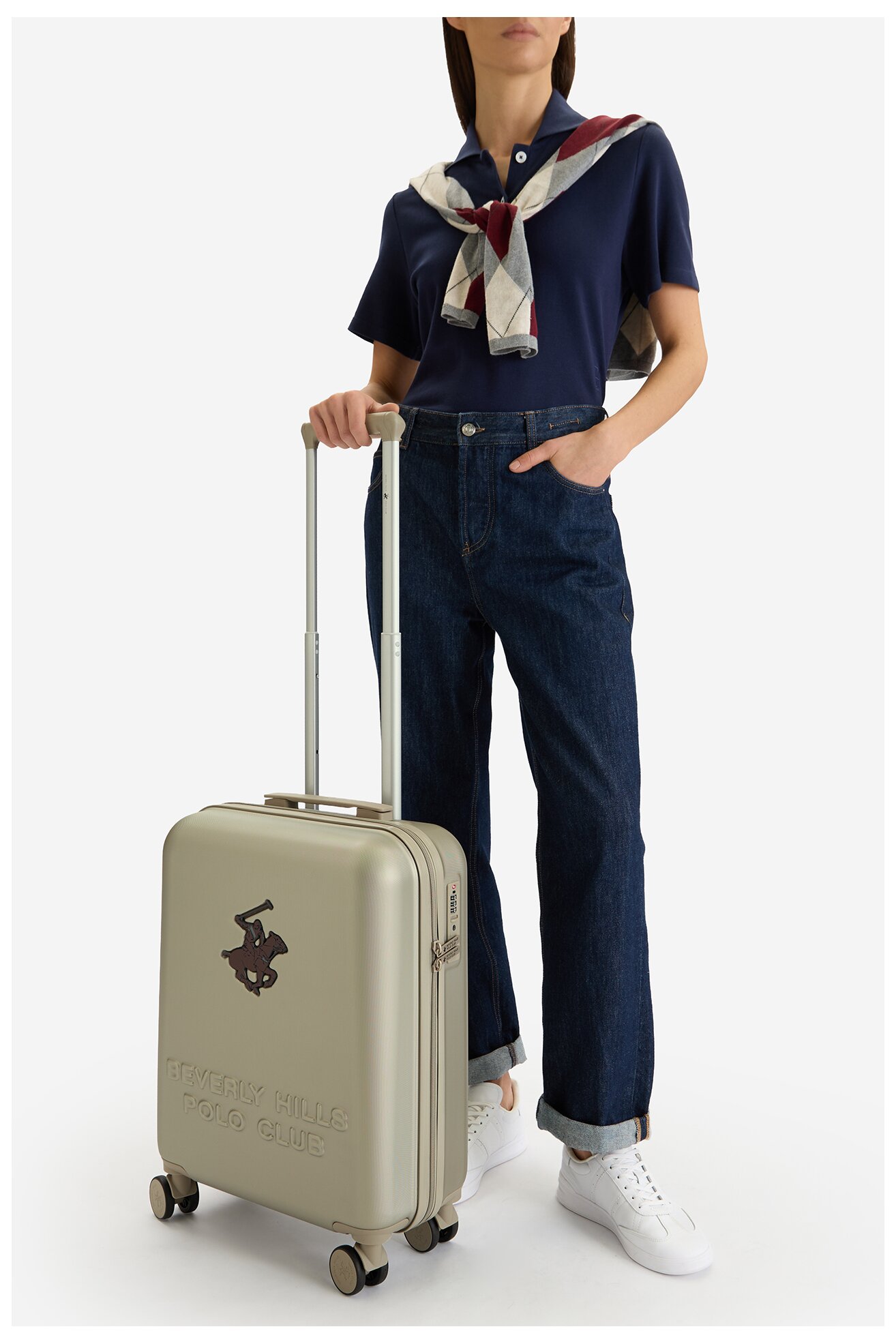 Kofer Beverly Hills Polo Club CEO-BHPC-S-003-08-BEIGE BEŽ