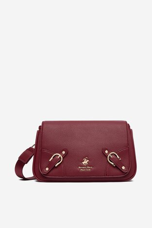 Сумка З Ремінцем Beverly Hills Polo Club CEO-BHPC-L-004-10 СВІТЛО-БОРДОВИЙ