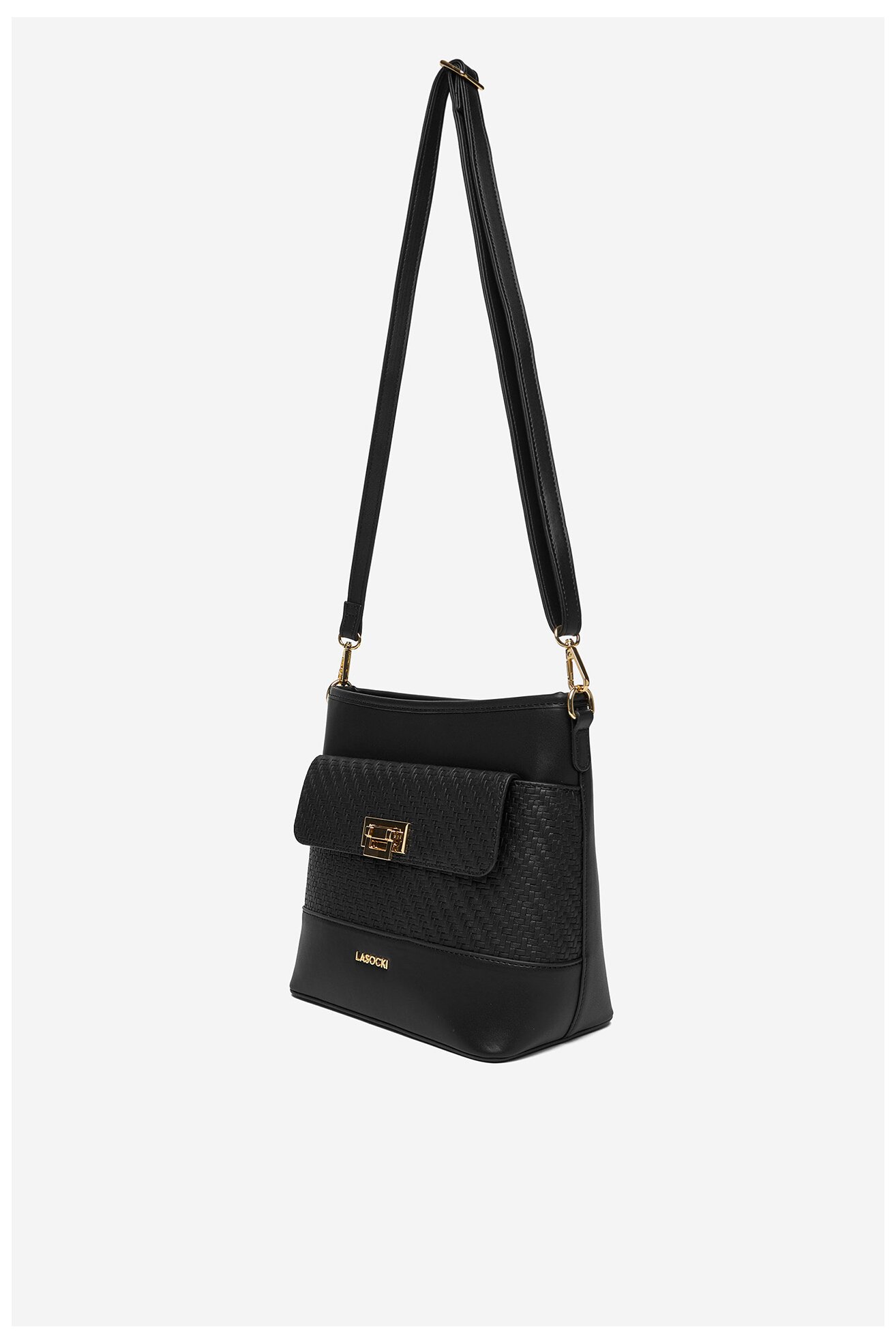 Дамска чанта Lasocki CEO-LSK-M-003-07 ЧЕРЕН