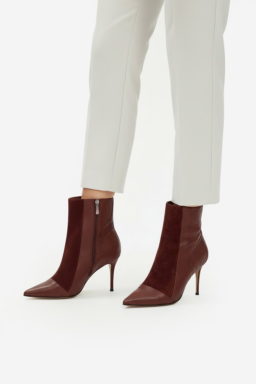 
                Ботильйони EVA MINGE БОРДОВИЙ - 5906751408971