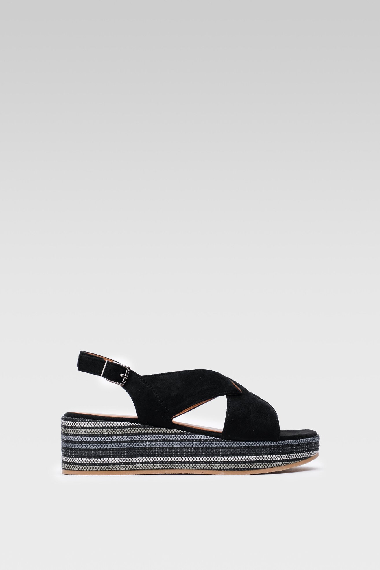 Сандалі Clara Barson MELITTA WS22127-02 ЧОРНИЙ