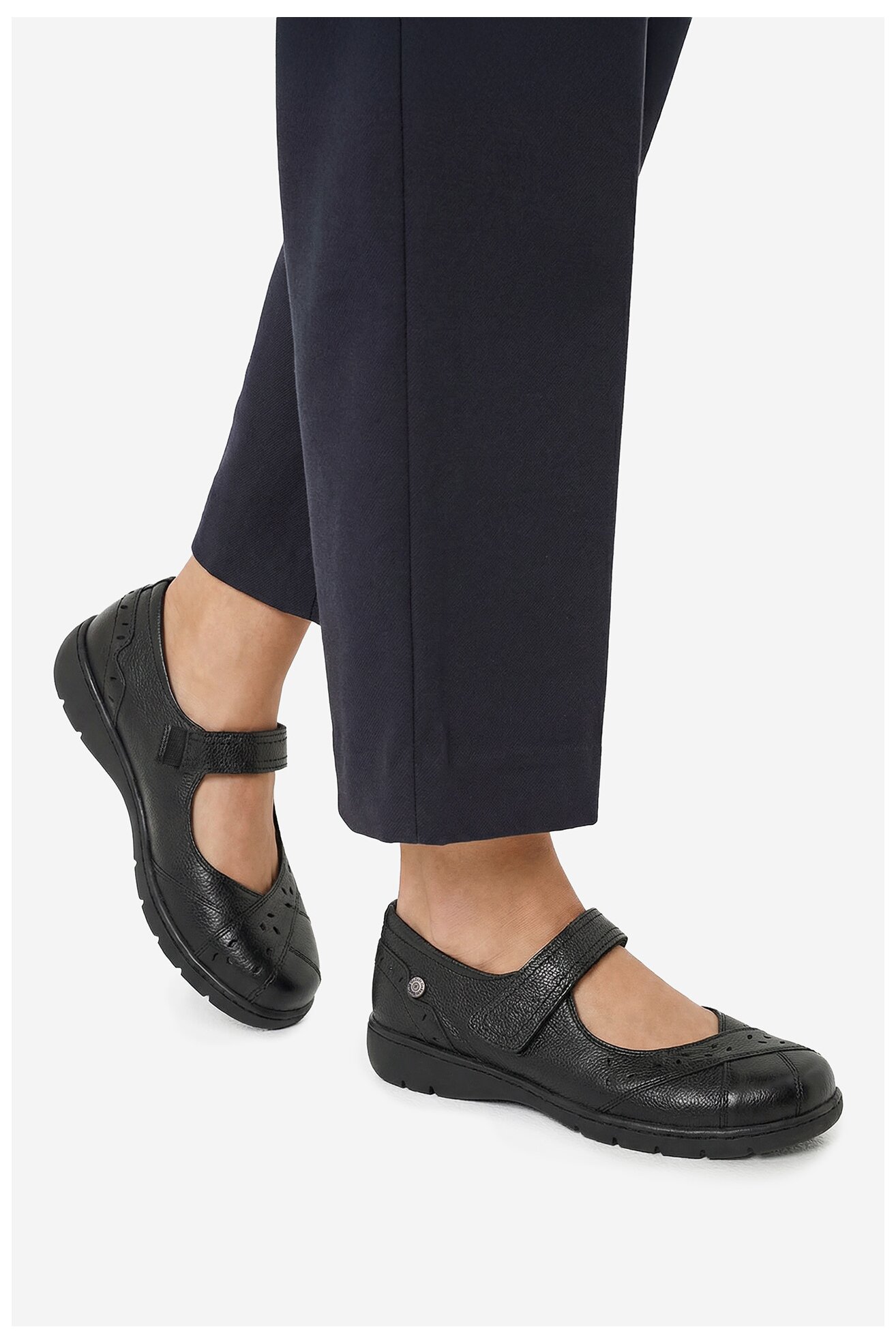 Baleriny Go Soft CEO-WI23-LENA-12 Czarny