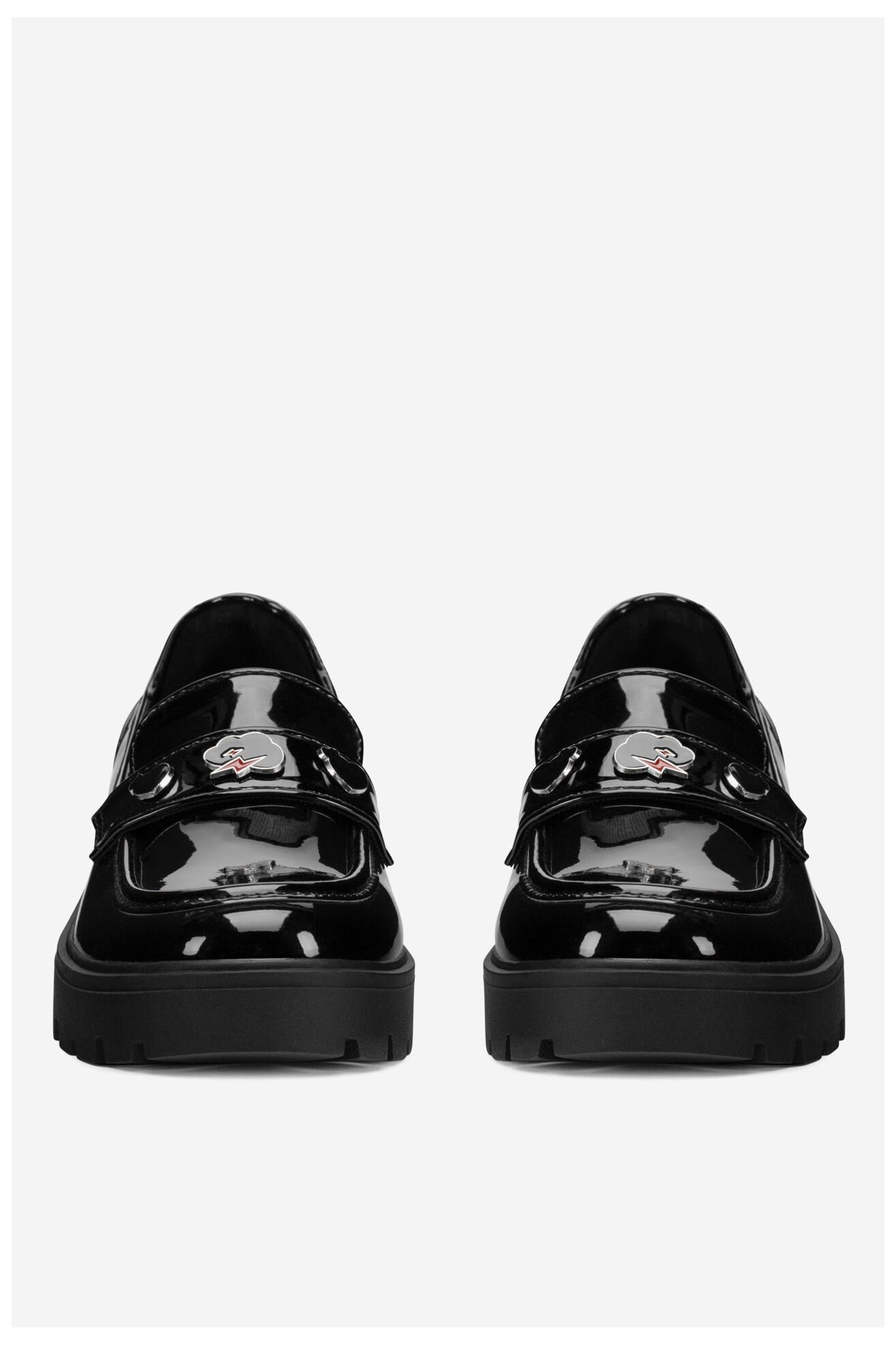 Półbuty DeeZee CM240510-1 Czarny