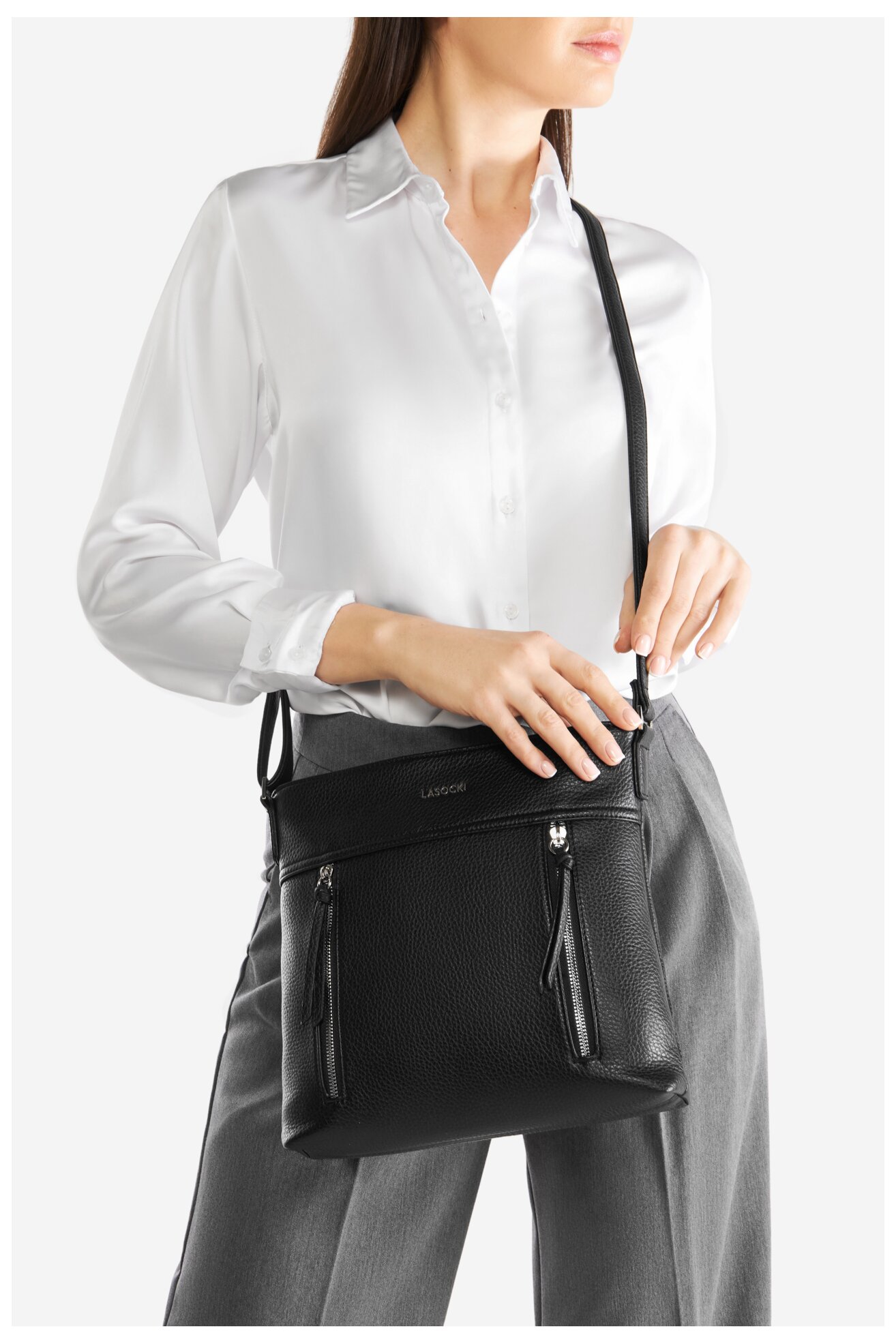 Torba Lasocki LSK-L-004-07 CRNA