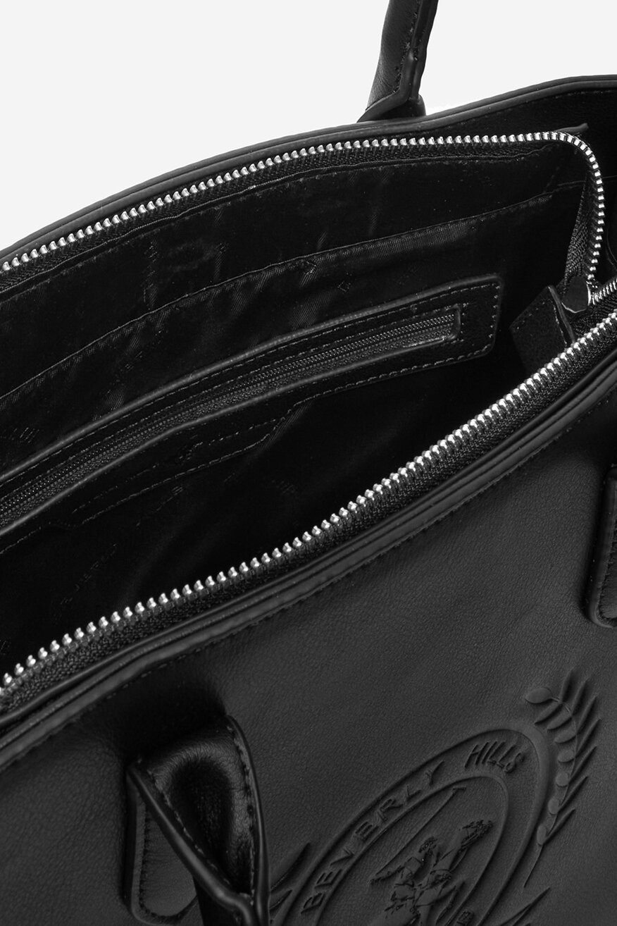 Geantă de mână Beverly Hills Polo Club NEGRU - 5906751253007