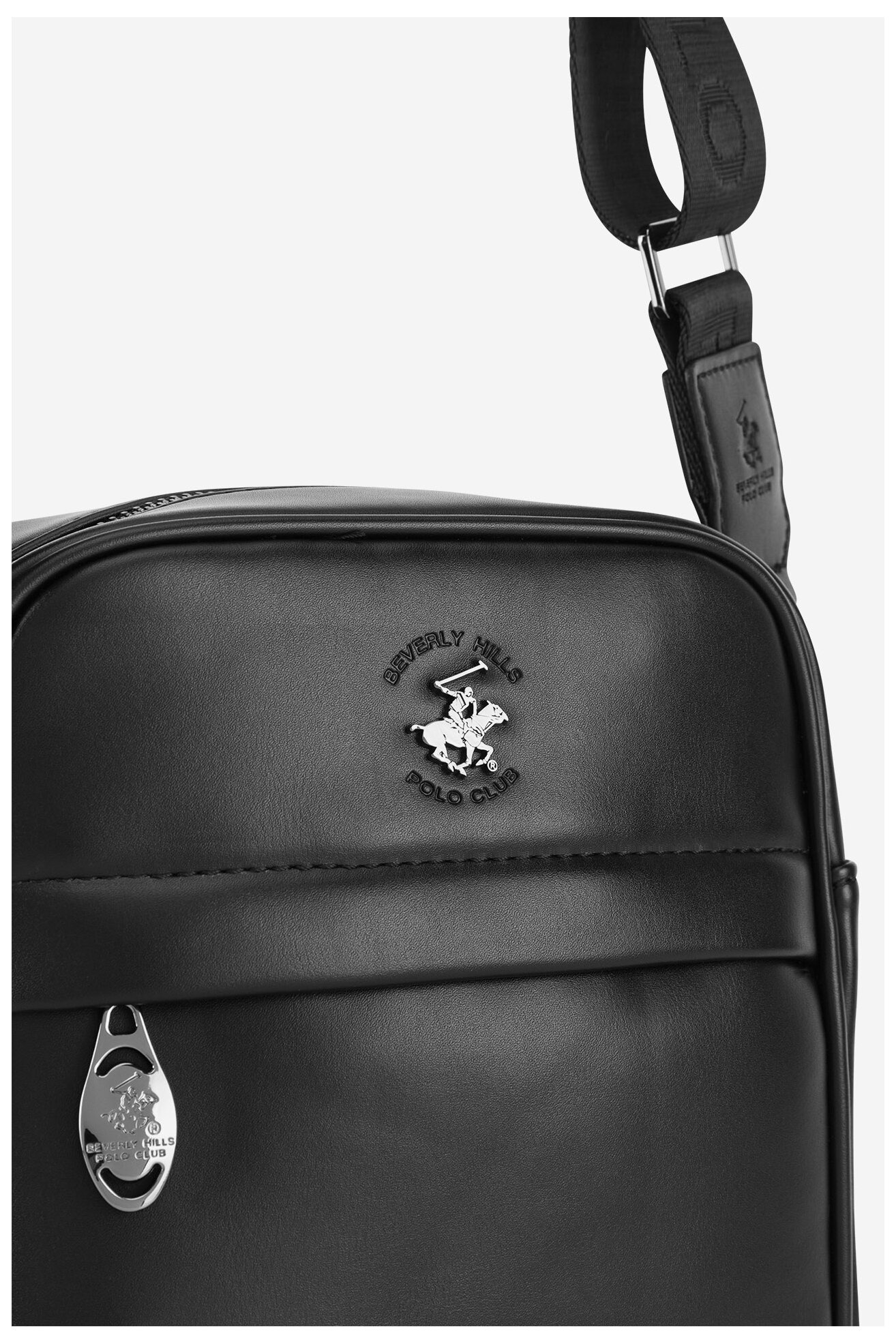 Férfi táska Beverly Hills Polo Club BHPC-L-018-07 FEKETE