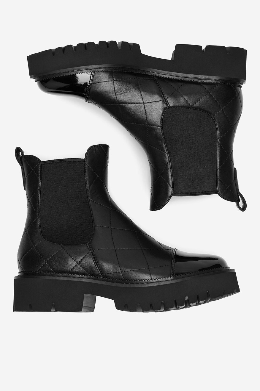 Badura - Botki skórzane - 5905588955948