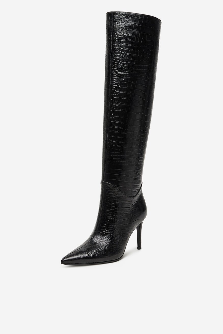 
                EVA MINGE - Kozaki skórzane - 5906751334775