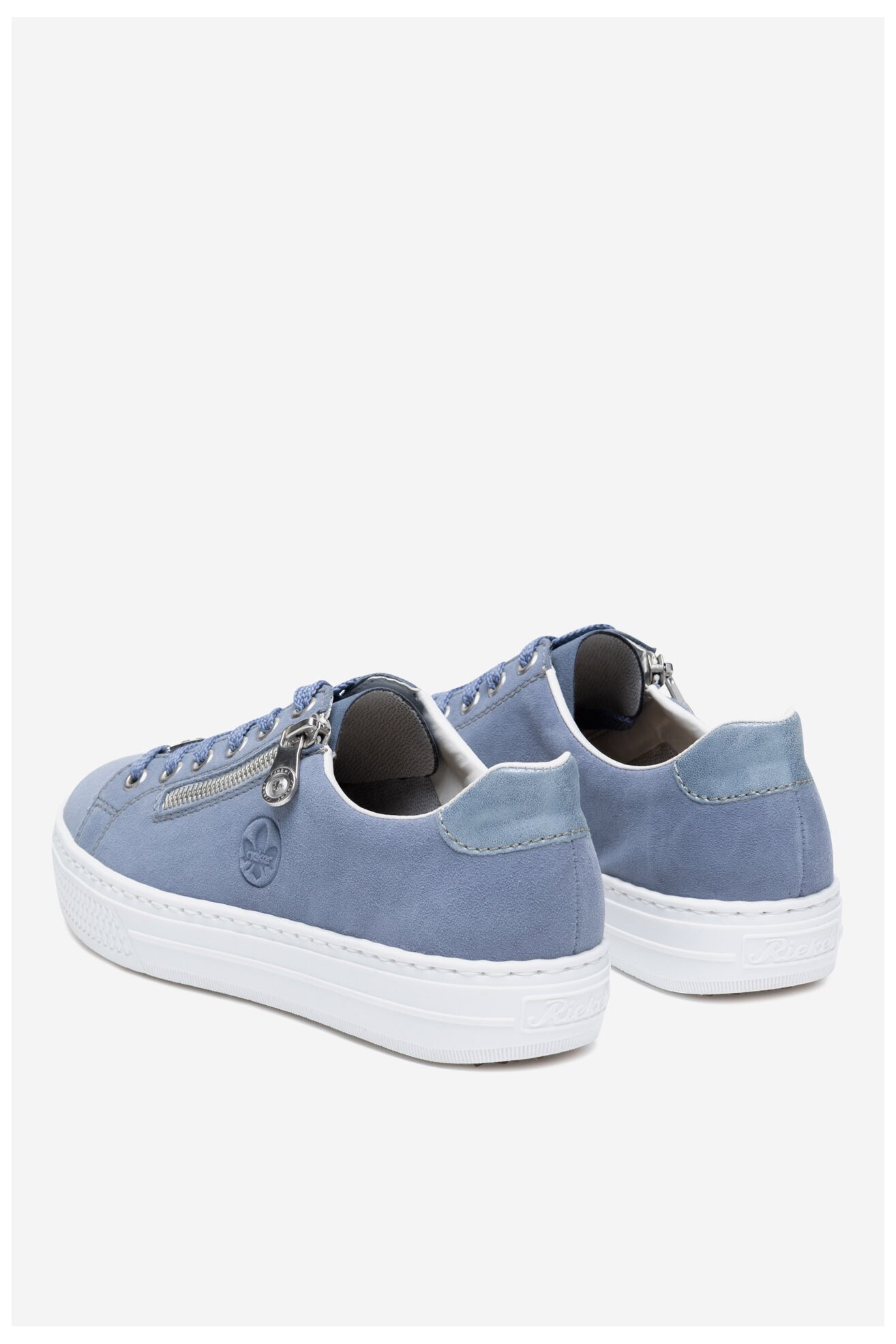 Sneakers Rieker L59L1-10 Jeansowy