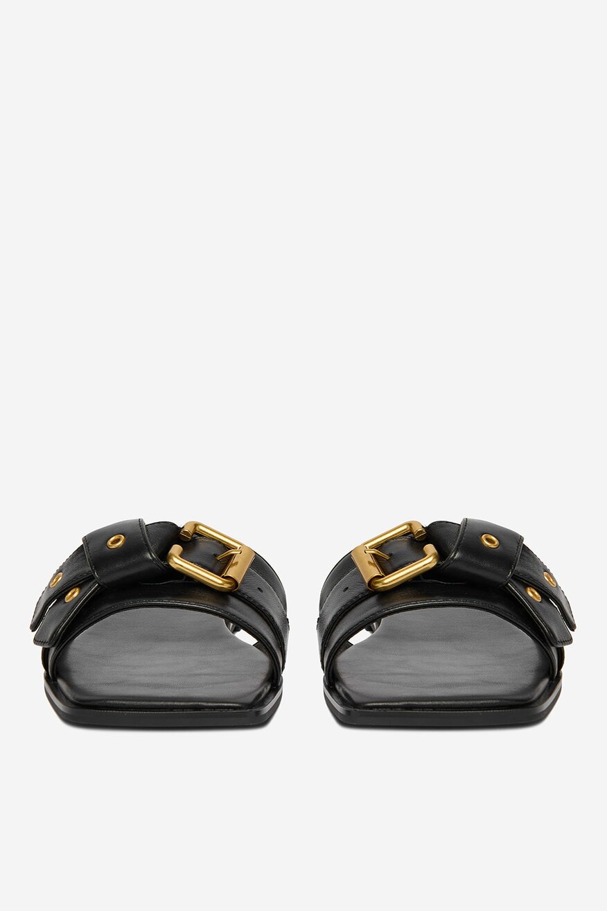 Badura - Klapki skórzane - 5906751818220