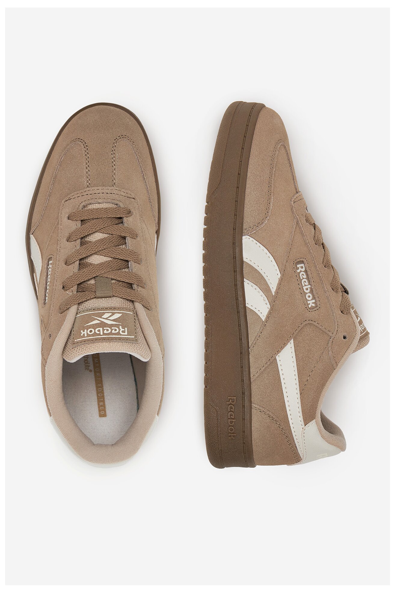 Obuwie sportowe Reebok CEO-FORTE LOUNGER DOUBLE UP AR30255WTCC Brązowy