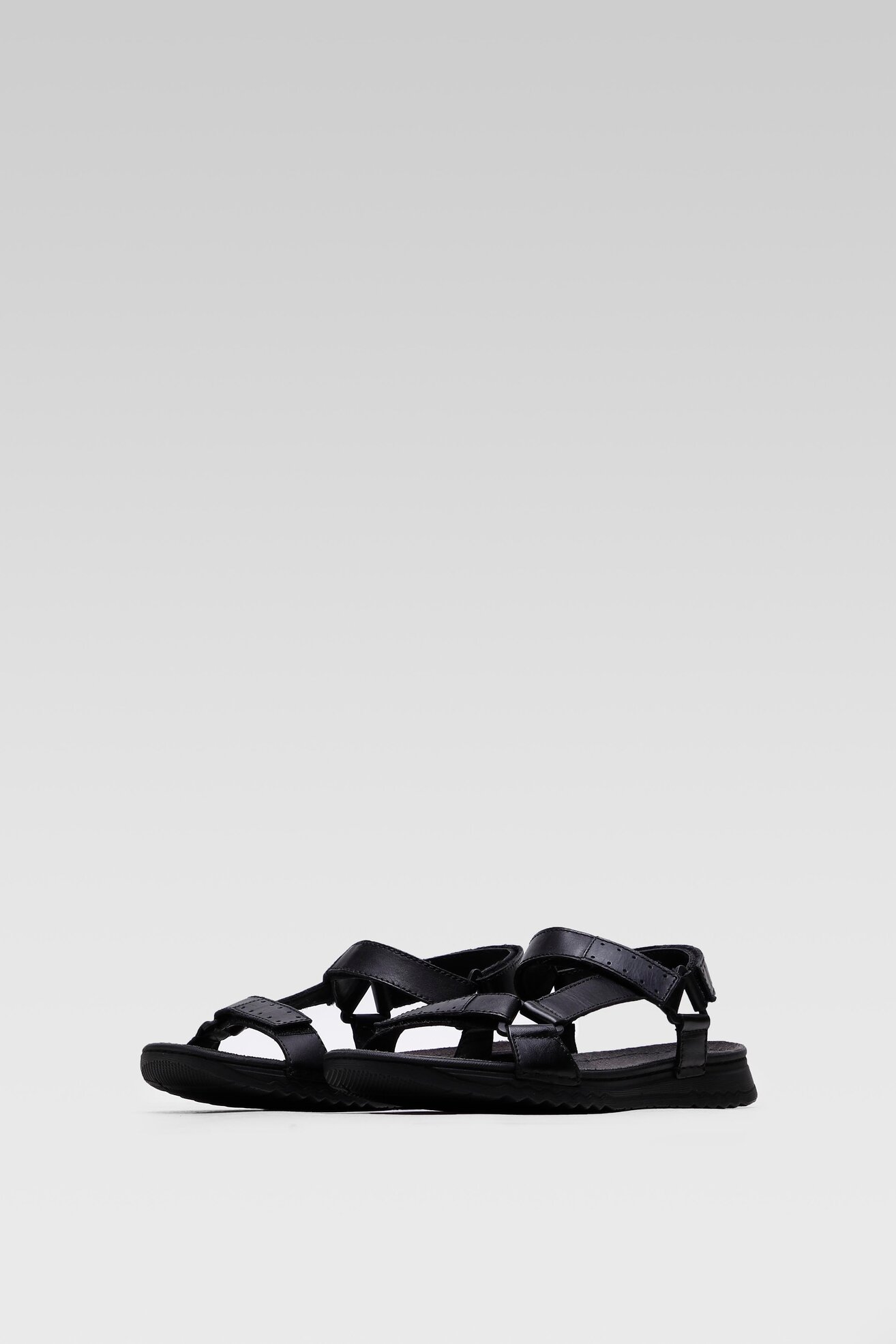 Sandały Cesare Cave MI07-A612-A412-17 Czarny